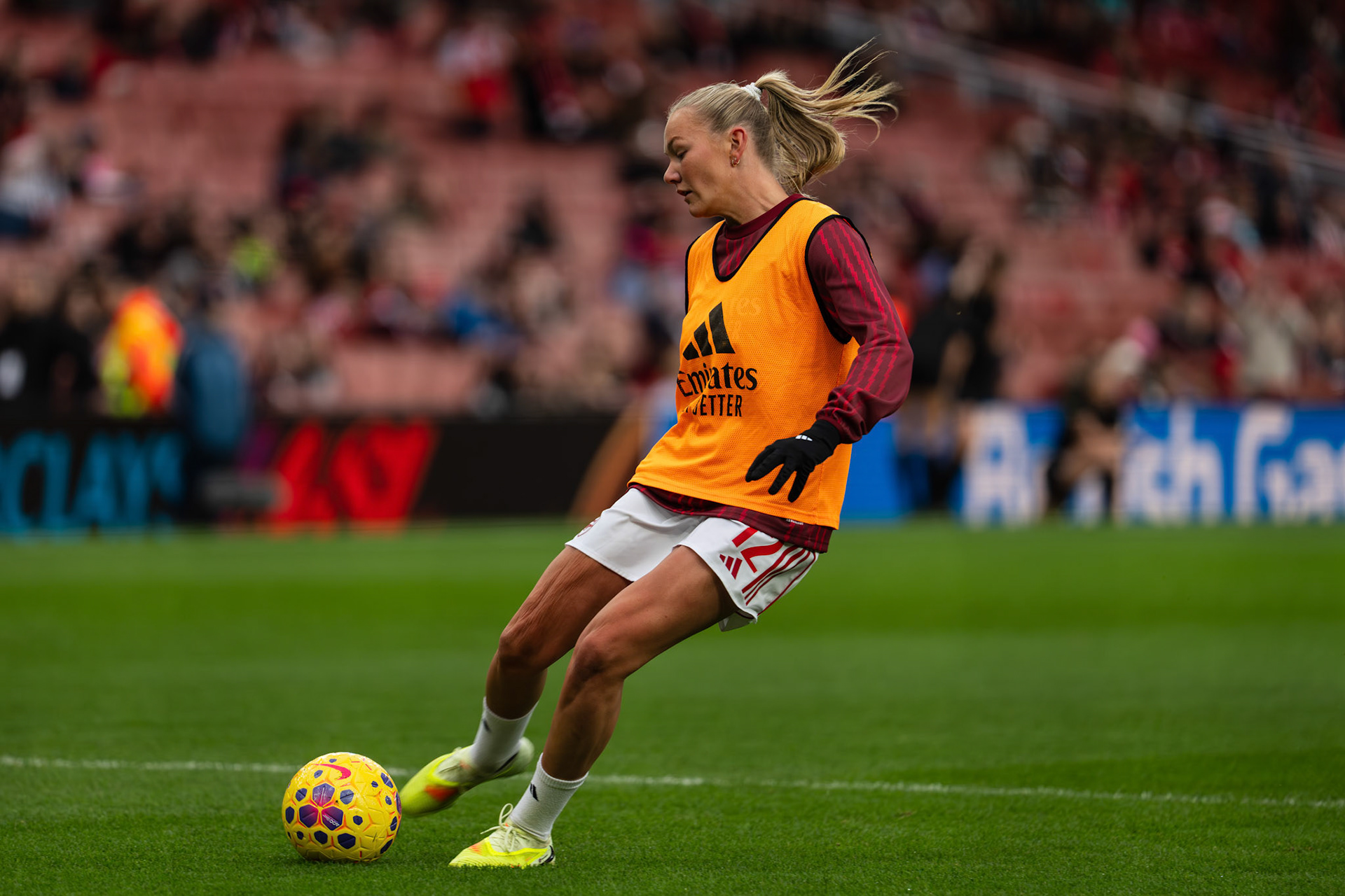 Emirates Stadium, London, UK – 6 December 2025: Arsenal Women face Liverpool Women in a Barclays Women’s Super League fixture at the Emirates Stadium. (Photo by Ali Habib)