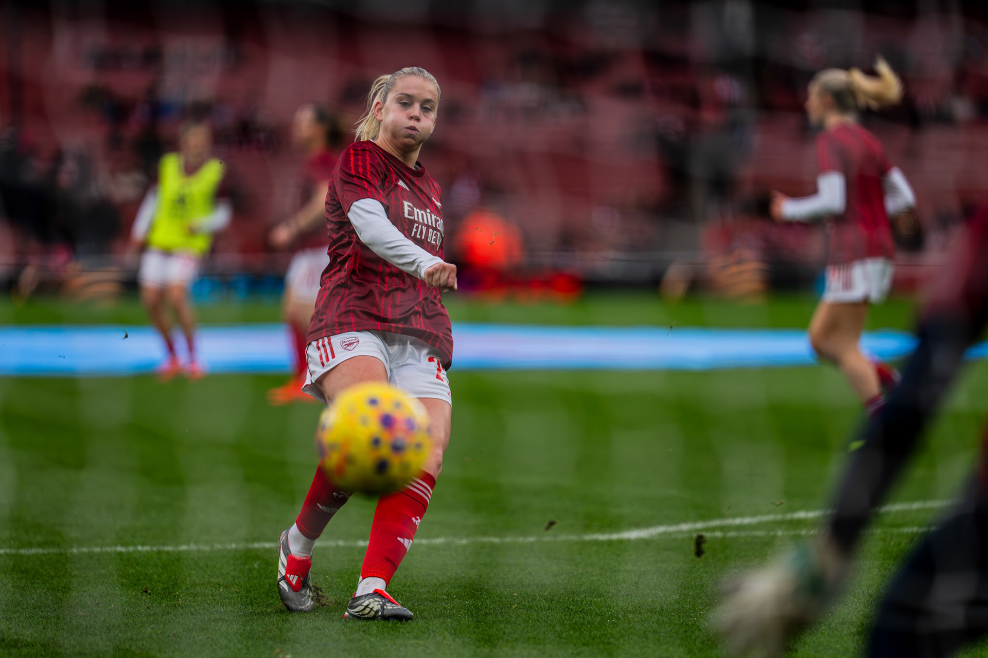 Emirates Stadium, London, UK – 6 December 2025: Arsenal Women face Liverpool Women in a Barclays Women’s Super League fixture at the Emirates Stadium. (Photo by Ali Habib)