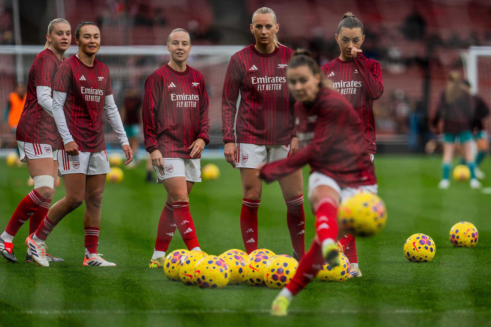 Emirates Stadium, London, UK – 6 December 2025: Arsenal Women face Liverpool Women in a Barclays Women’s Super League fixture at the Emirates Stadium. (Photo by Ali Habib)