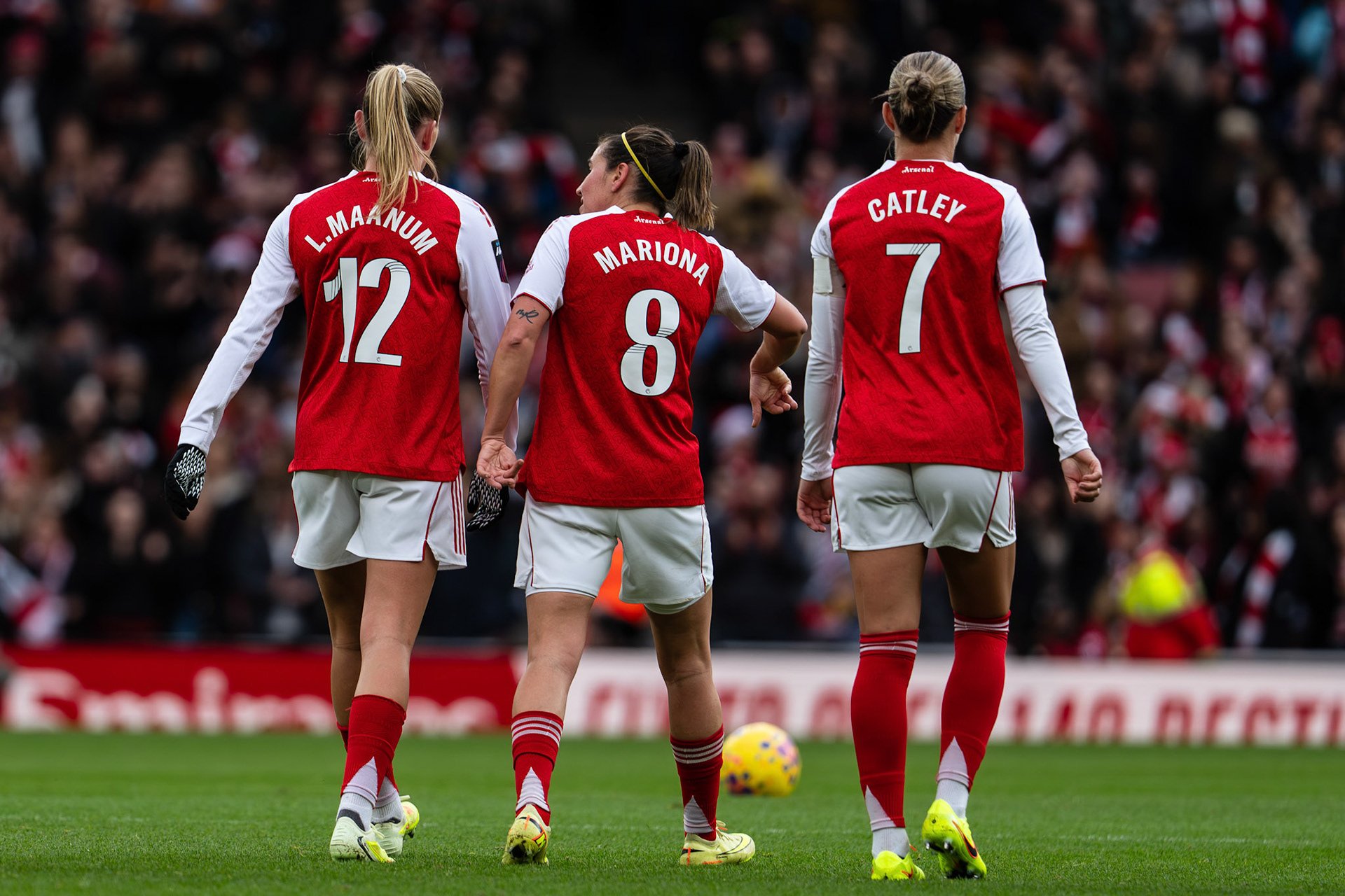 Emirates Stadium, London, UK – 6 December 2025: Arsenal Women face Liverpool Women in a Barclays Women’s Super League fixture at the Emirates Stadium. (Photo by Ali Habib)