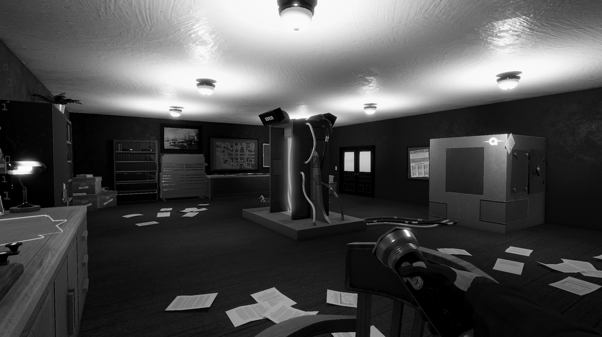 The Noir reality, black and white and a murder is a'mock!
