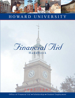 Howard University Financial Aid handbook, 2003