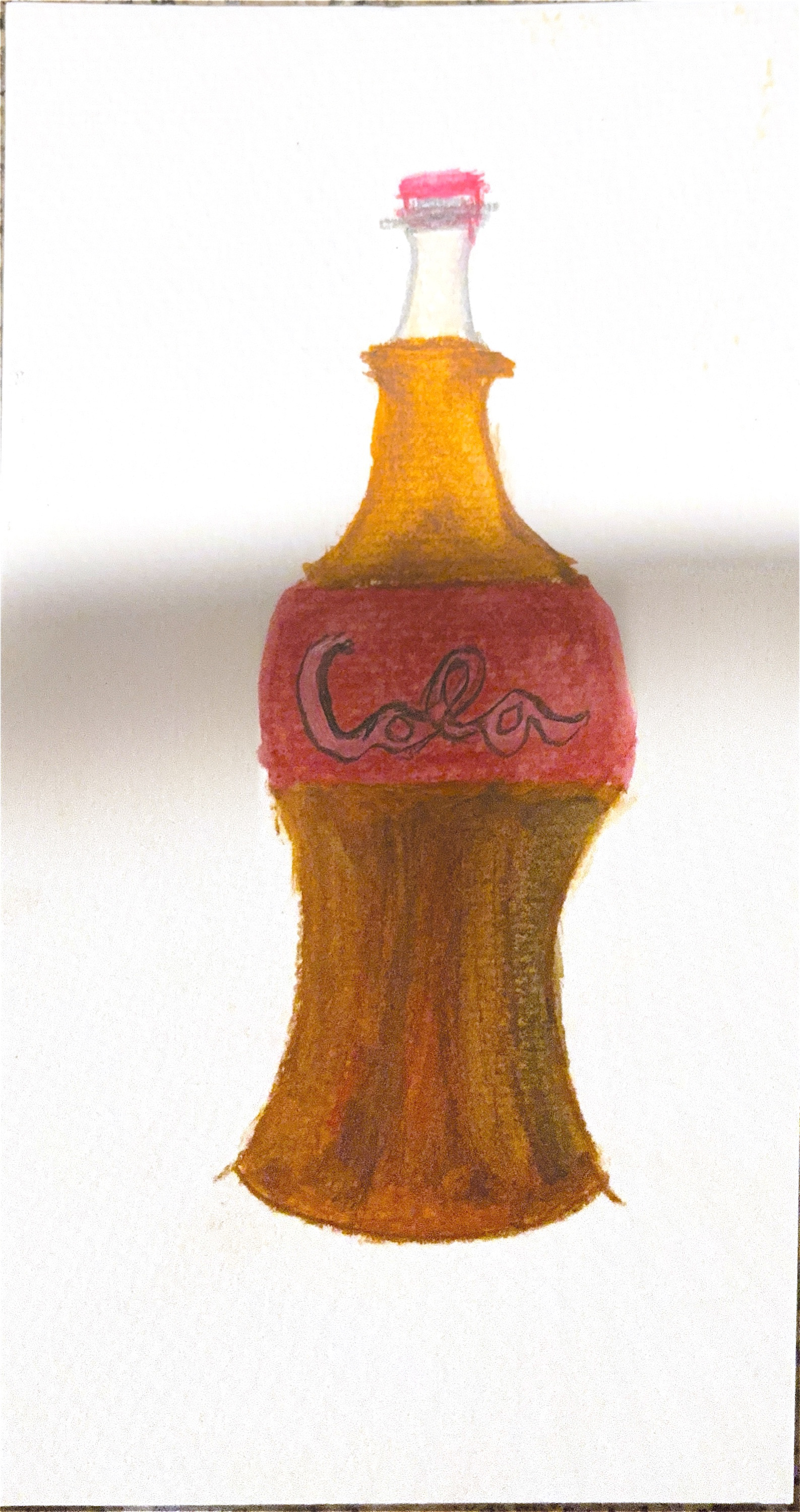 "Cola", Watercolor on Paper, 2026