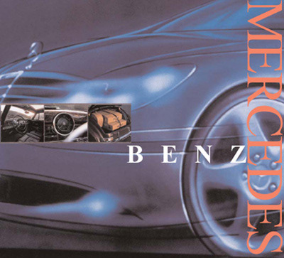 CD album jacket case, Mercedes Benz 2001 (NFS)
