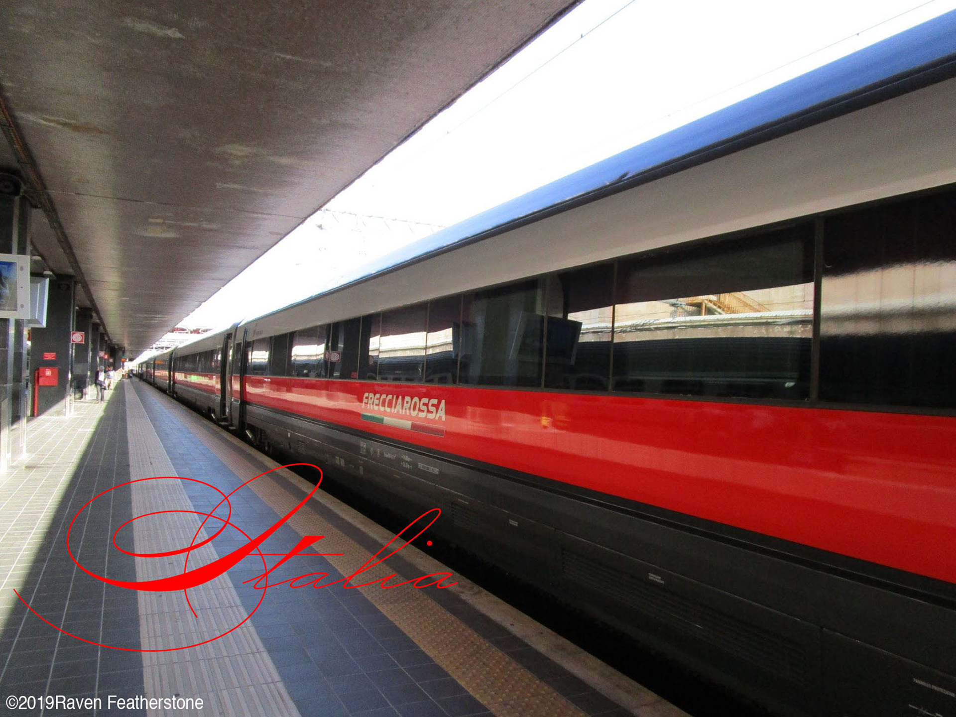 $2,200.00 "Italia!" 21.6"x 28.8"  Digital photography print on glass, 2019