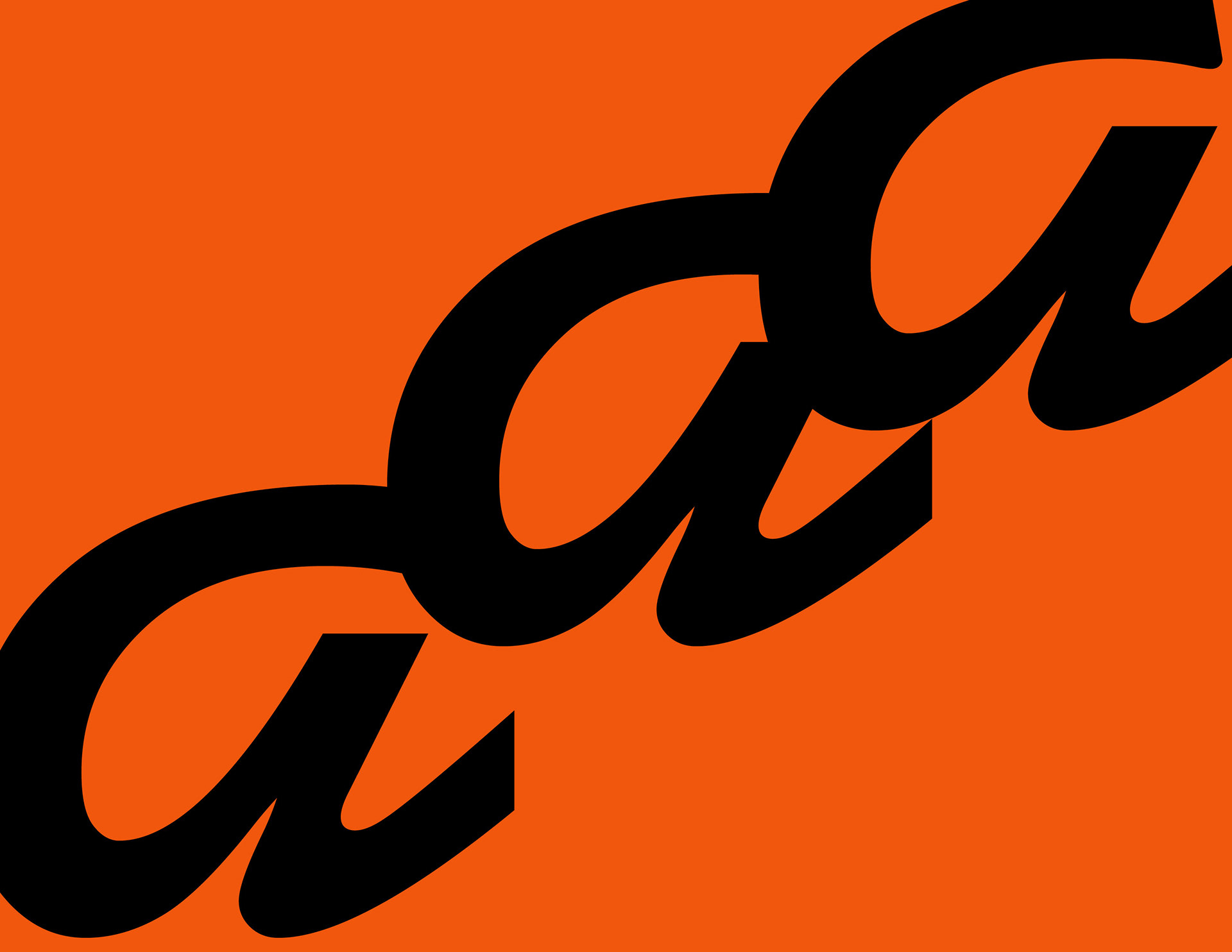 Typography Design 3, Printed on Canvas 2009 (NFS)