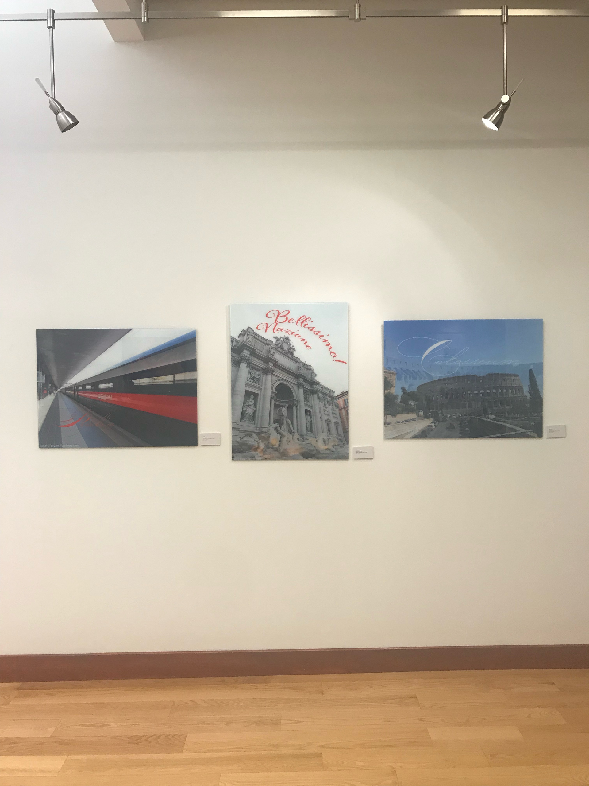 Faculty show Exhibition in Howard University Art Gallery, 2019