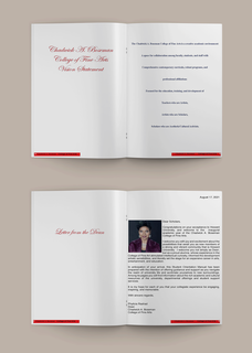 Howard University Chadwick A. Boseman College of Fine Arts: Design and layout 2021