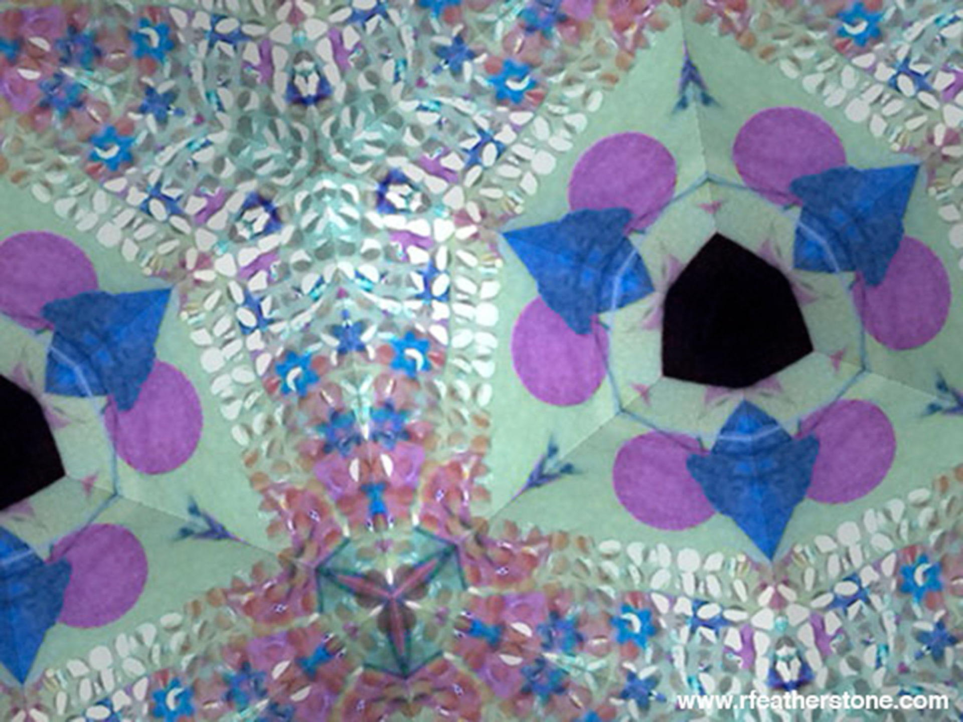 "Optical Series 2" 20" x24", Digital Imagery Printed on Canvas, 2012