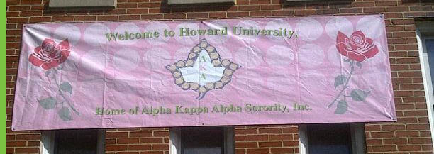 "AKA Centennial " banner design, 2008 (NFS)