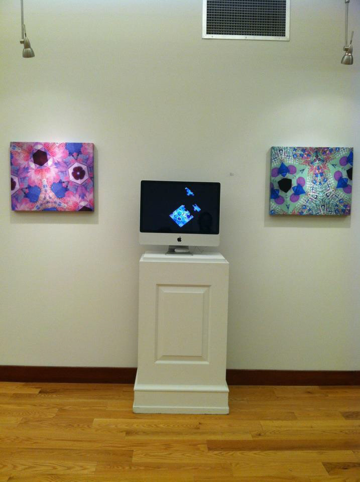 "Optical Series" Installation exhibition,  2012