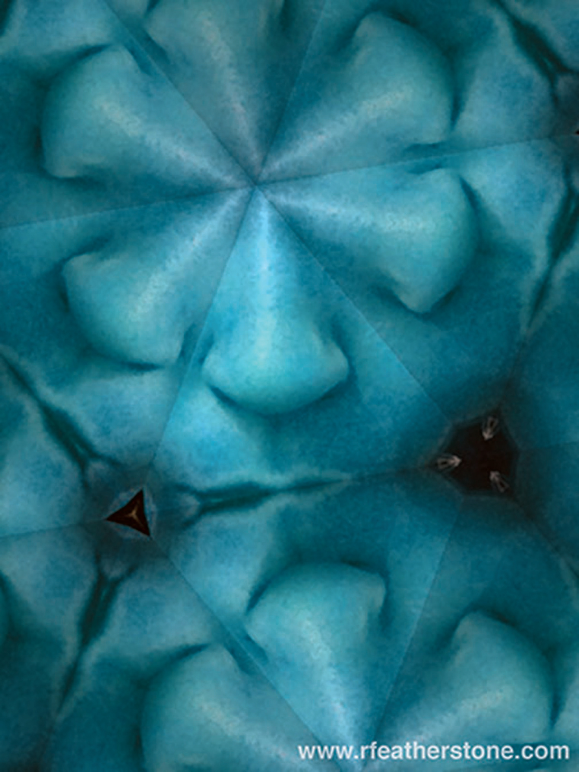 "Galaxy Series 6"  38"x48"  Digital Imagery Printed on Canvas, 2013