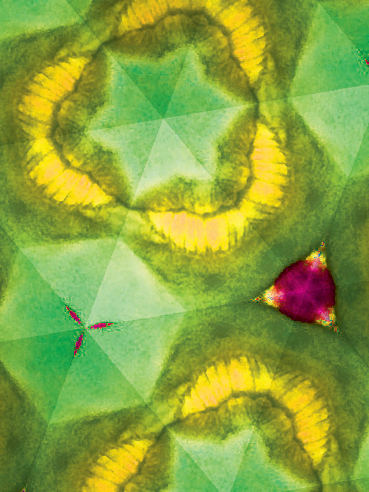 SOLD_"Galaxy Series 1"  38"x48"  Digital Imagery Printed on Canvas, 2013