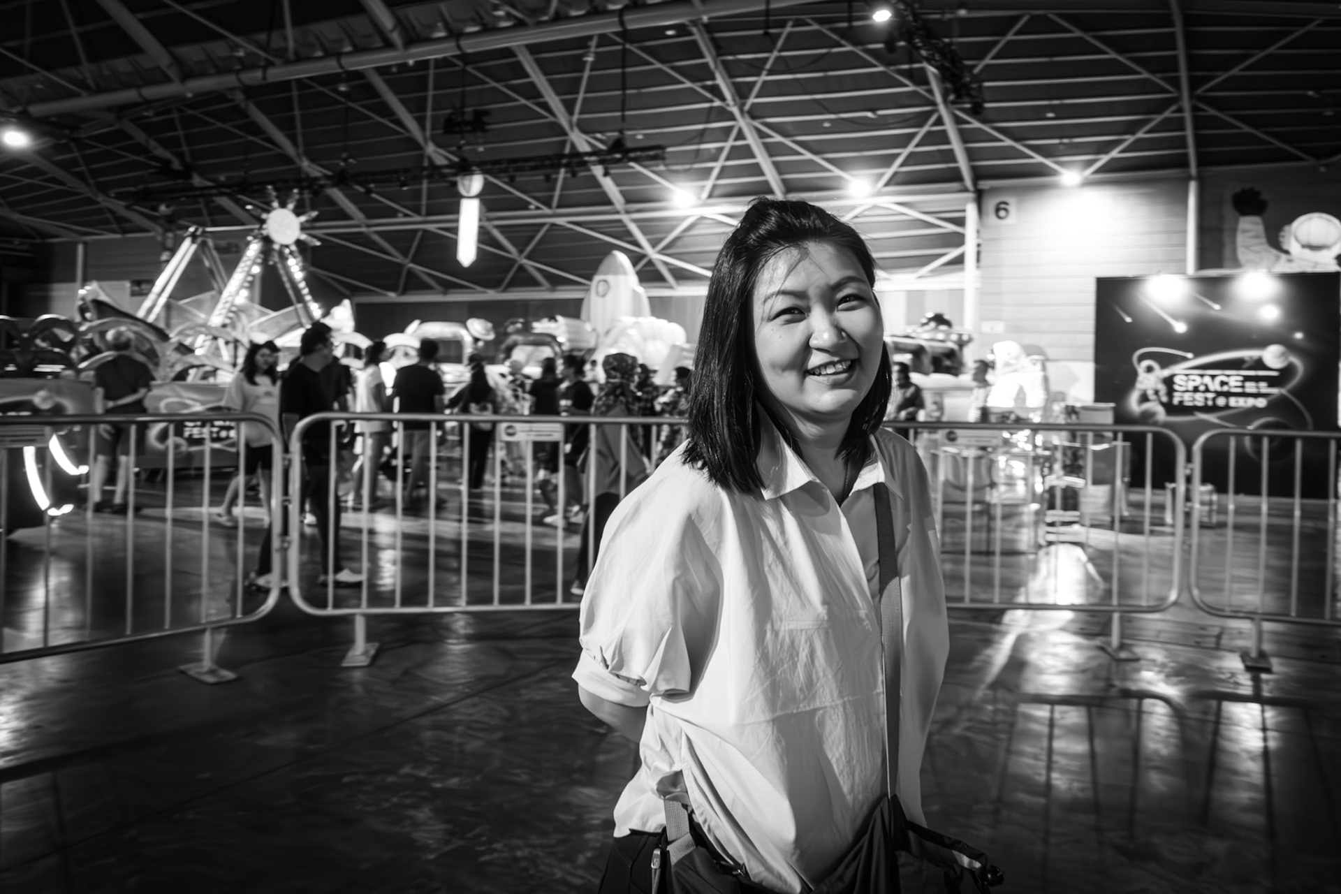 B/W Smile