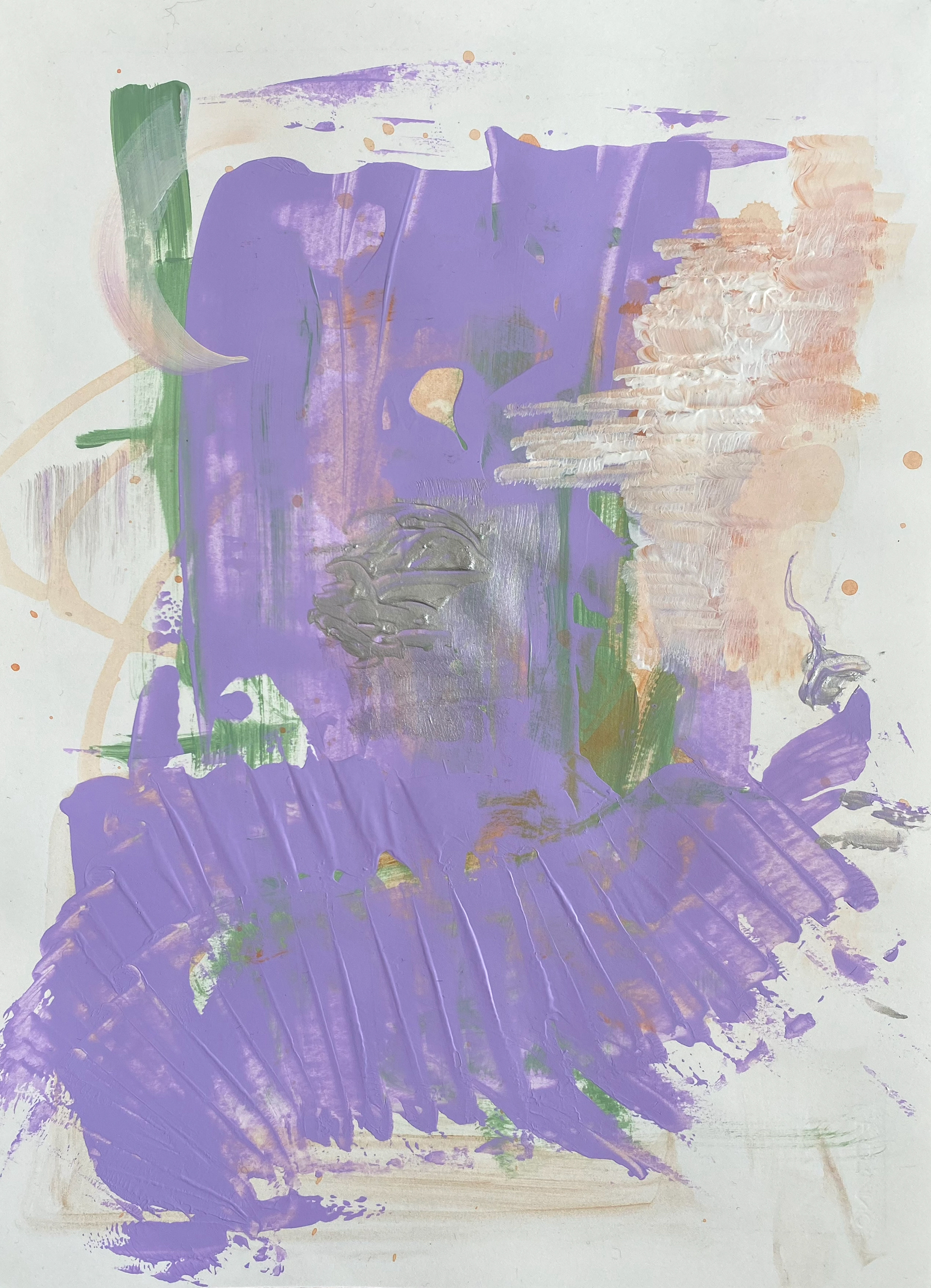 UNTITLED | 2020 acrylic on paper 33 x 24 cm | 13 x 9 in