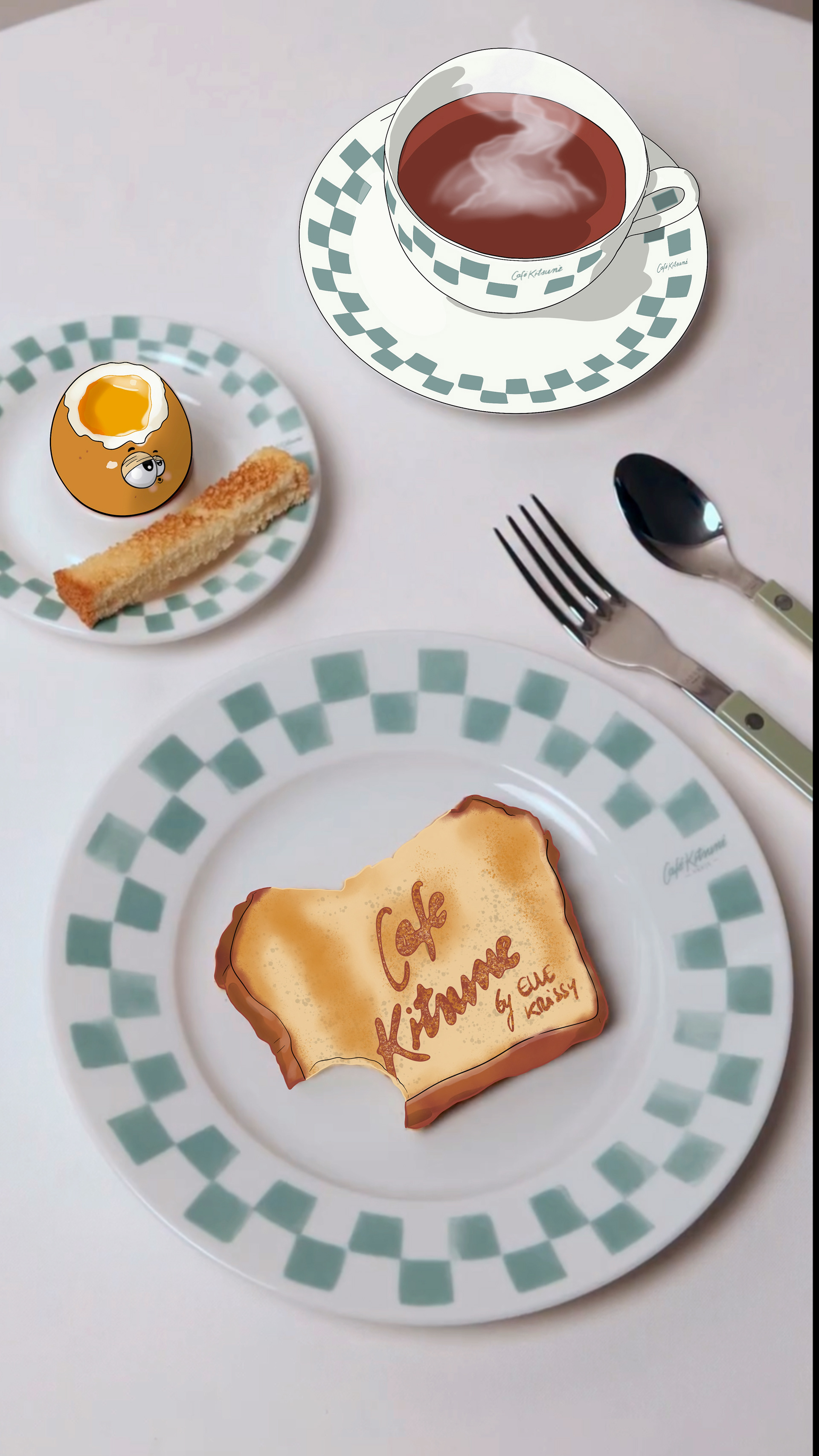 Ad - Cafe Kitsune Inspiration