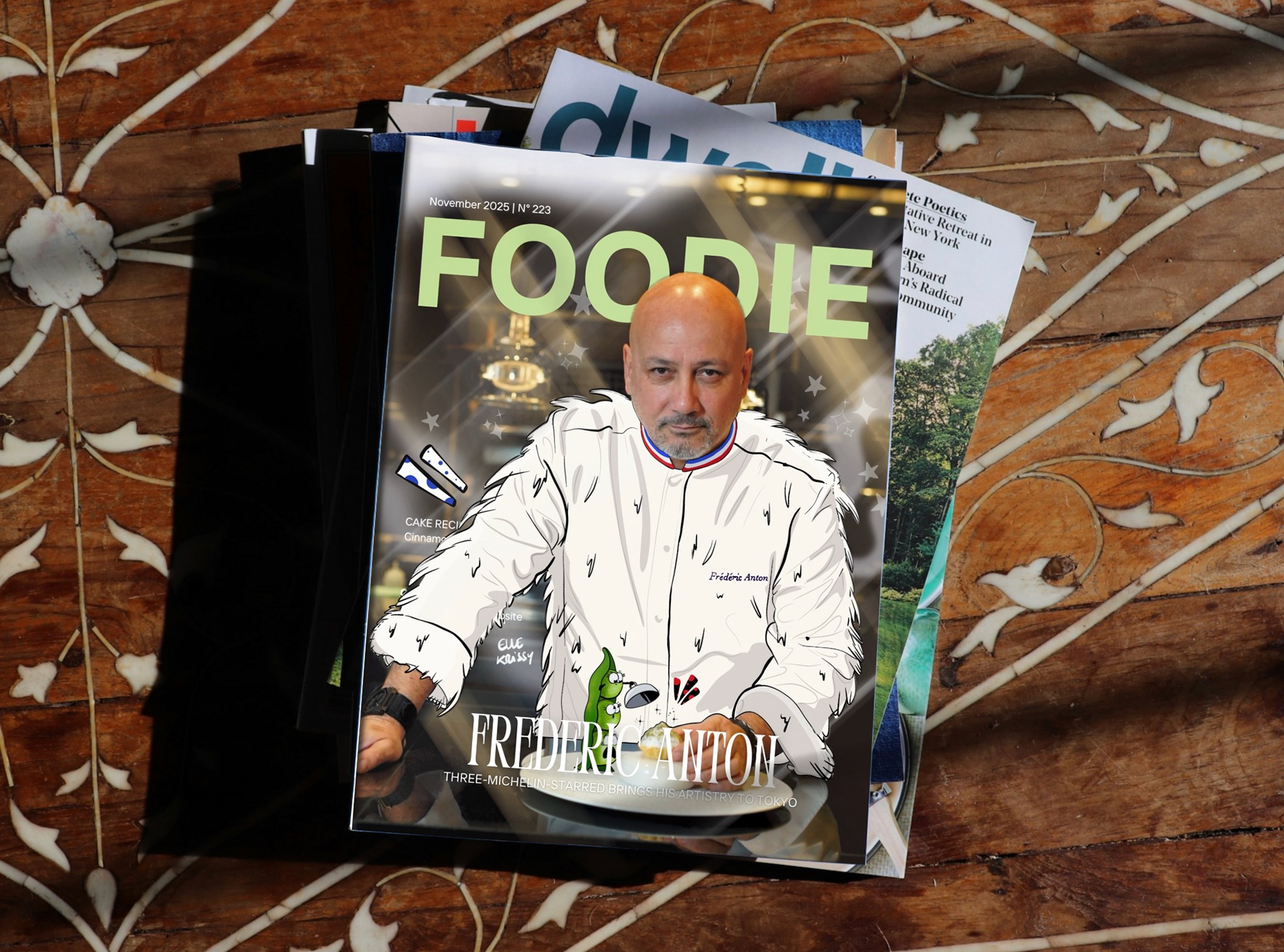 Cover Magazine - Frederic Anton Inspiration
