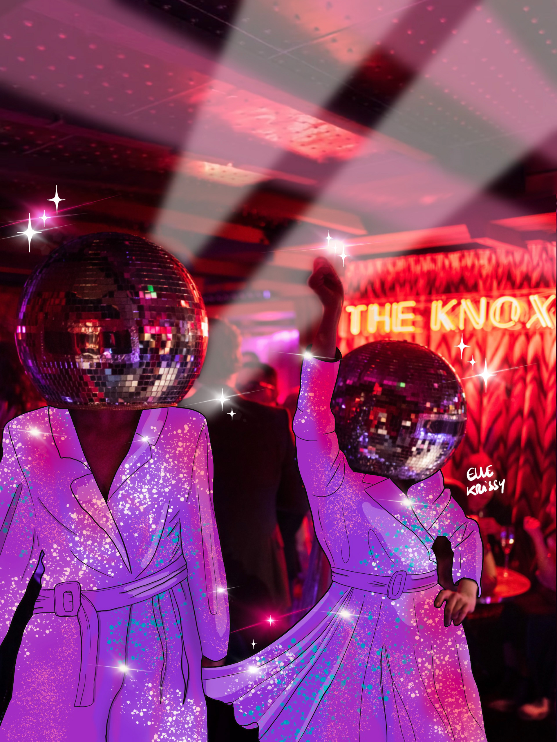 Speakeasy Illustration - Collaboration w/ The Knox London