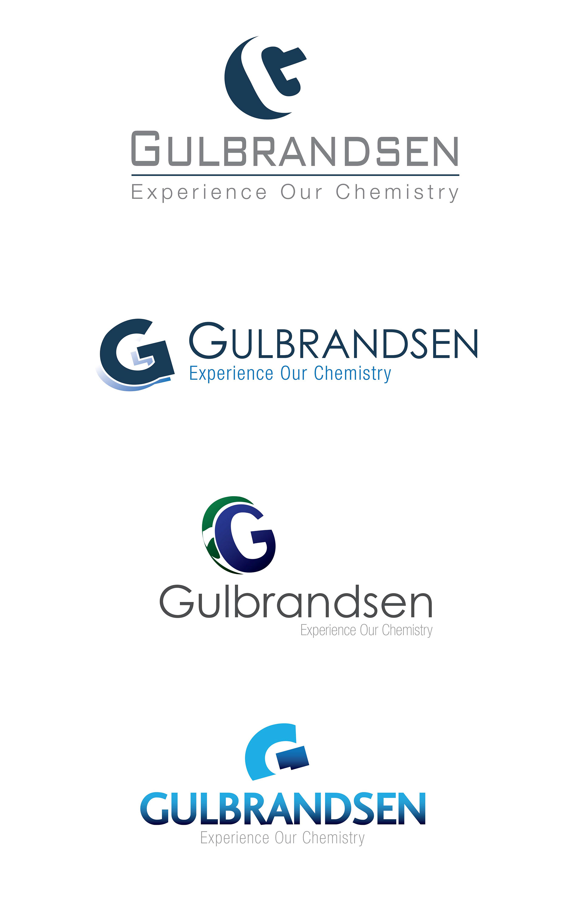 Logos for a chemical company.