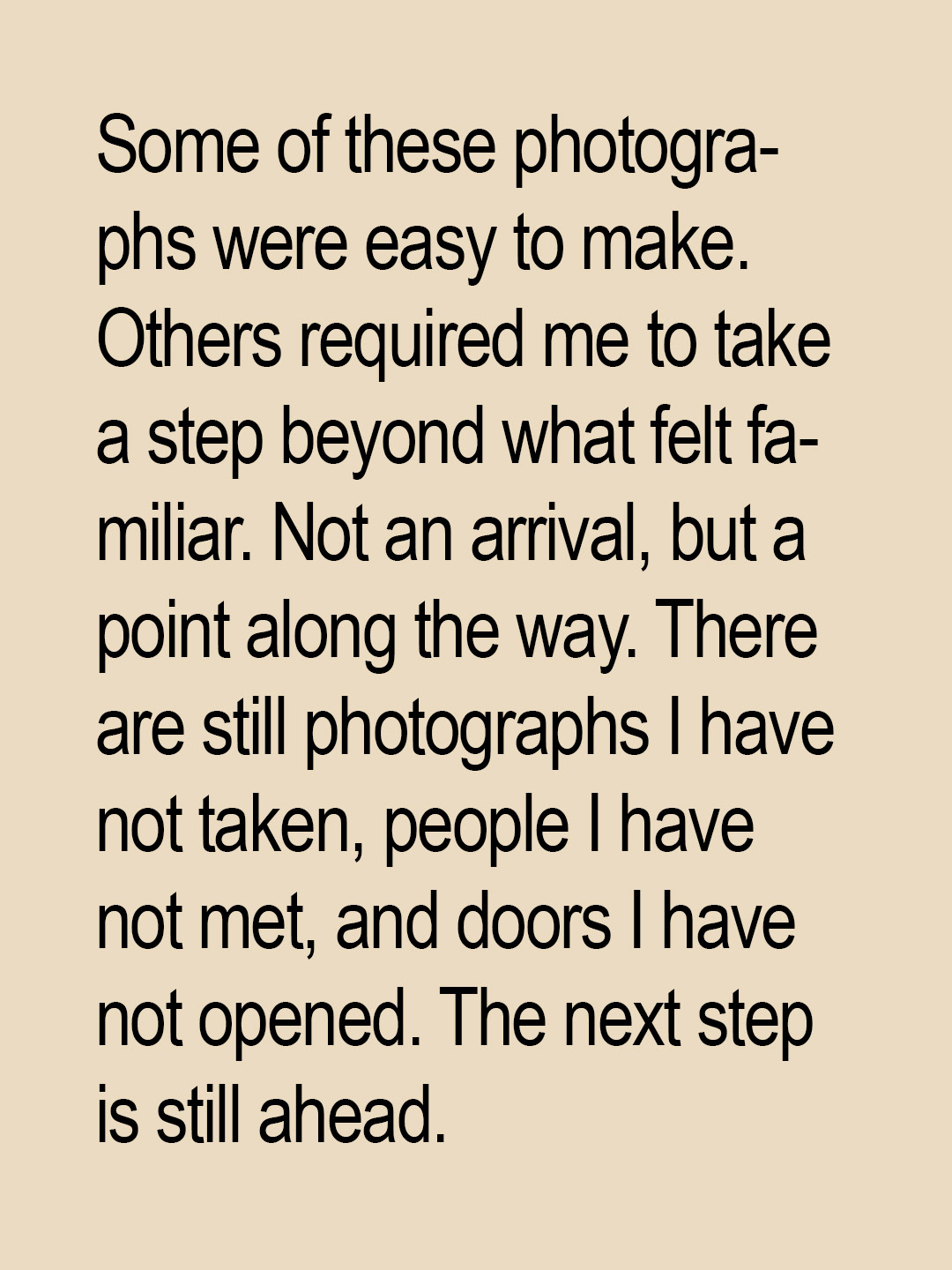 Excerpt from the epilogue
