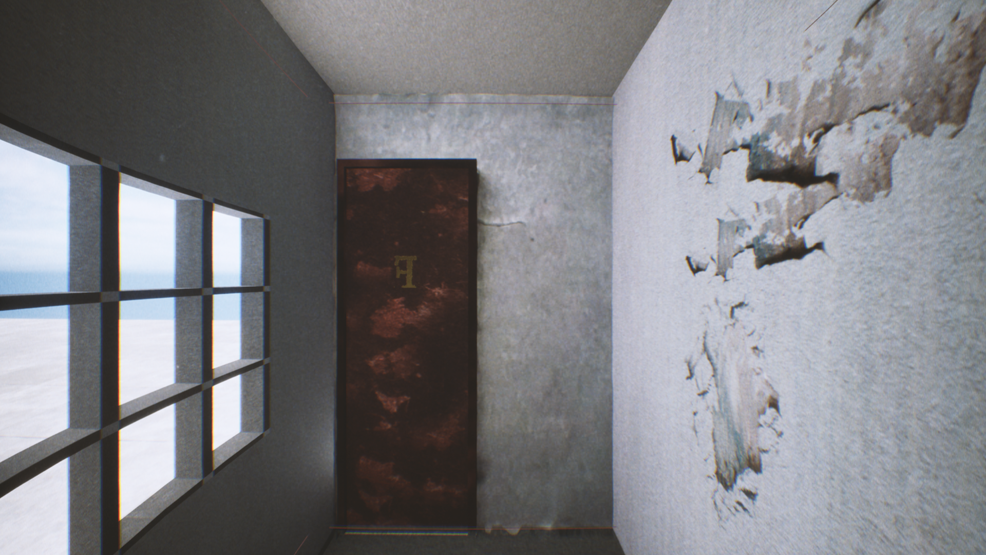 An iteration of the final room that incorporates the player’s perceptions.
