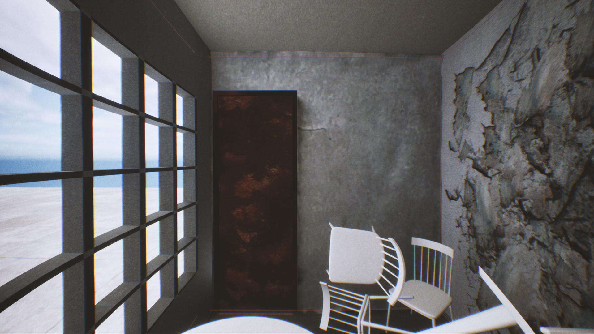 An iteration of the final room that incorporates the player’s perceptions.