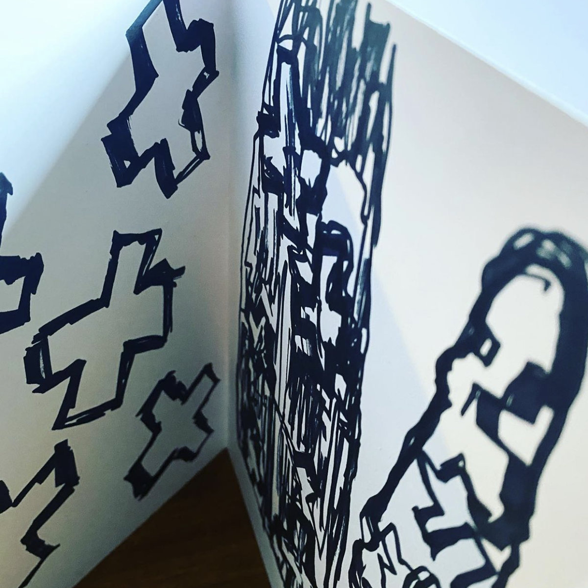 Hot Dog Zine Sketchbook