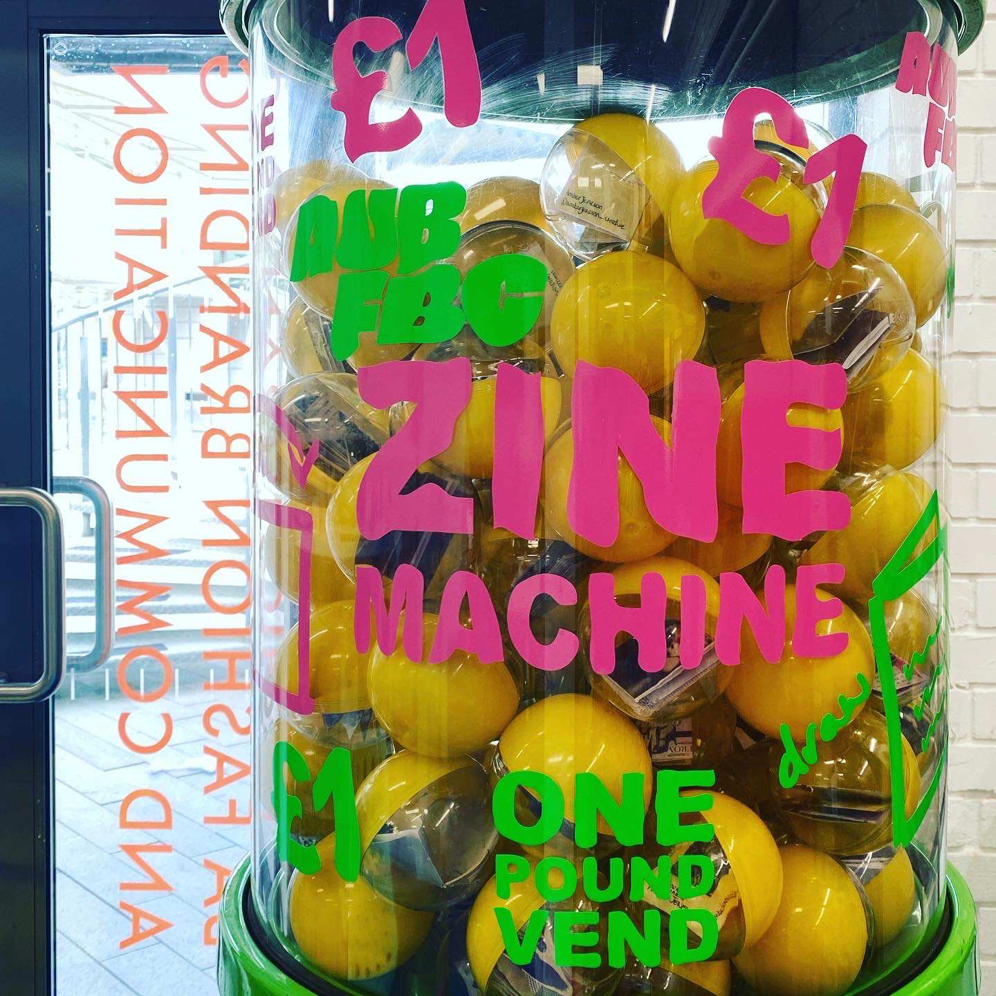 Zine Machine at AUB FBC