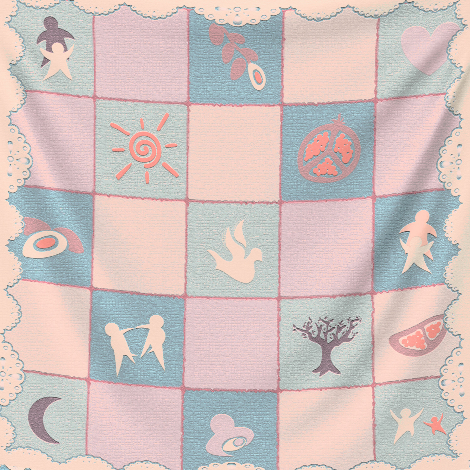 "I want to create a quilt that stretches across the ocean"