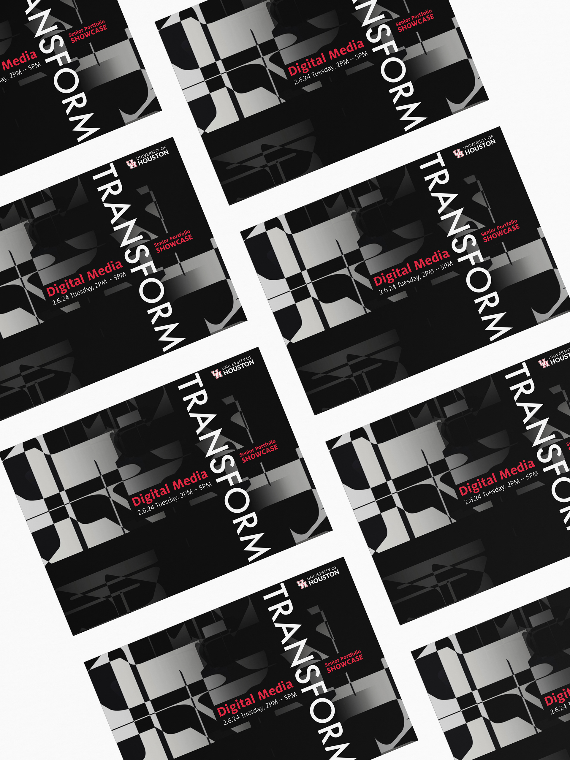 announcement card front design