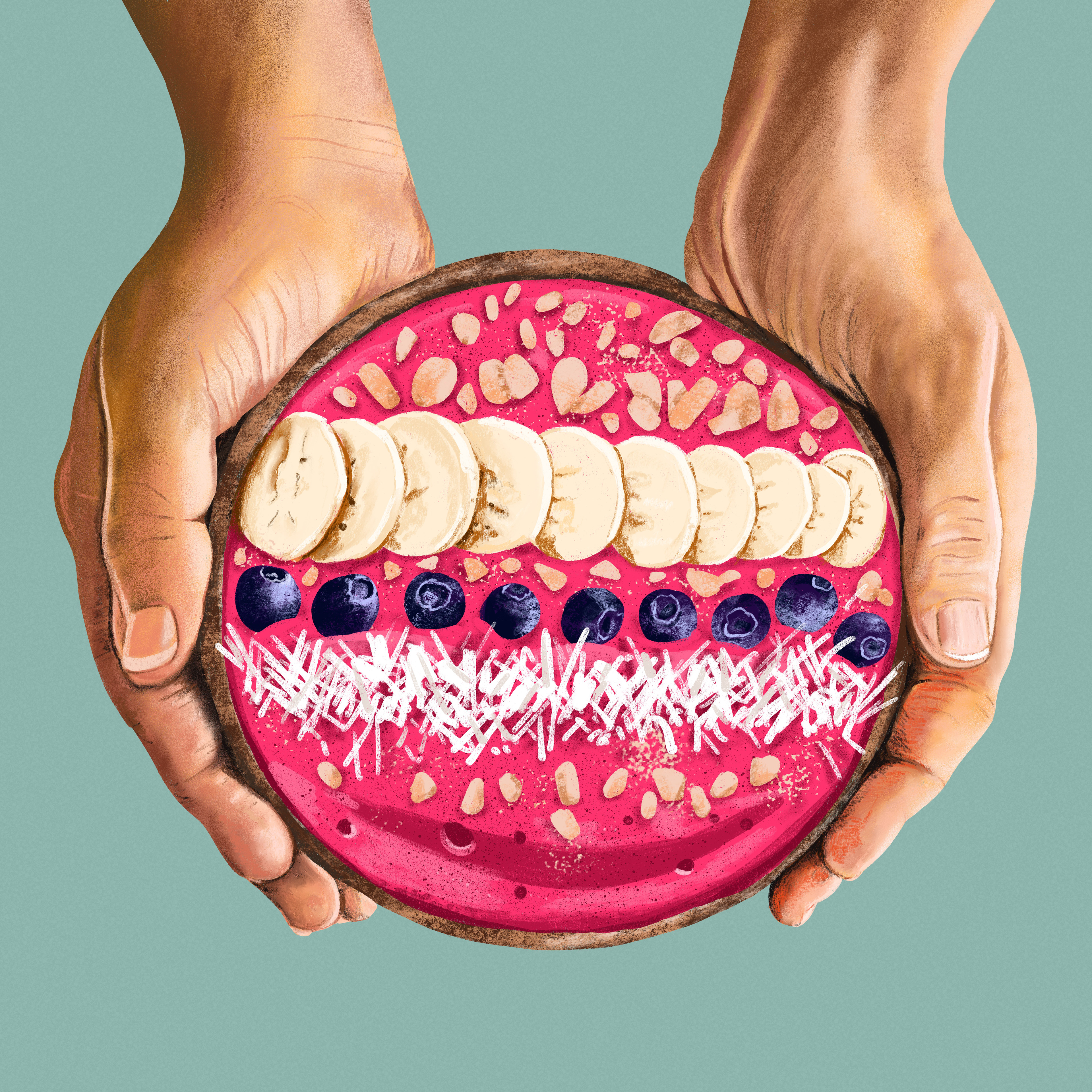 Food Illustration Cornwall