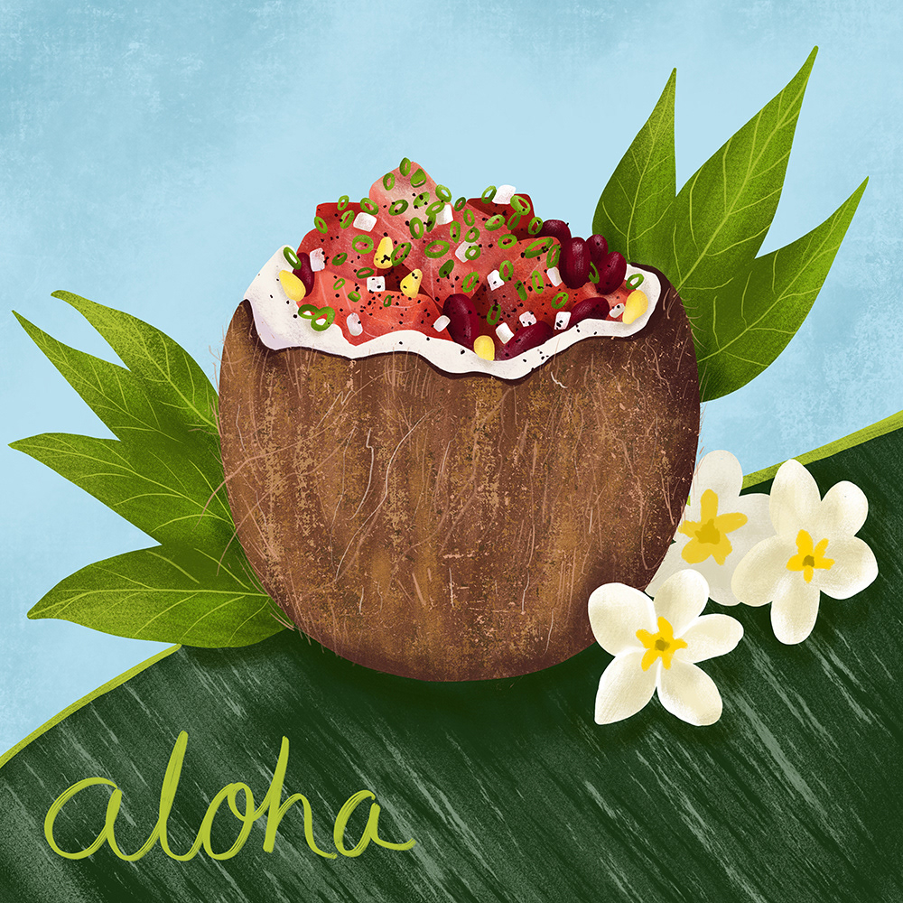 Food Illustration by Sarah Whittle Illustration