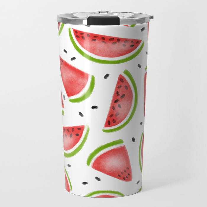Watermelons Surface Pattern Design by Sarah Whittle Illustration, Cornwall
