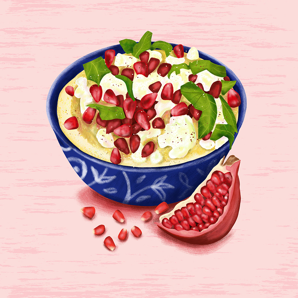 Food Illustration by Sarah Whittle Illustration