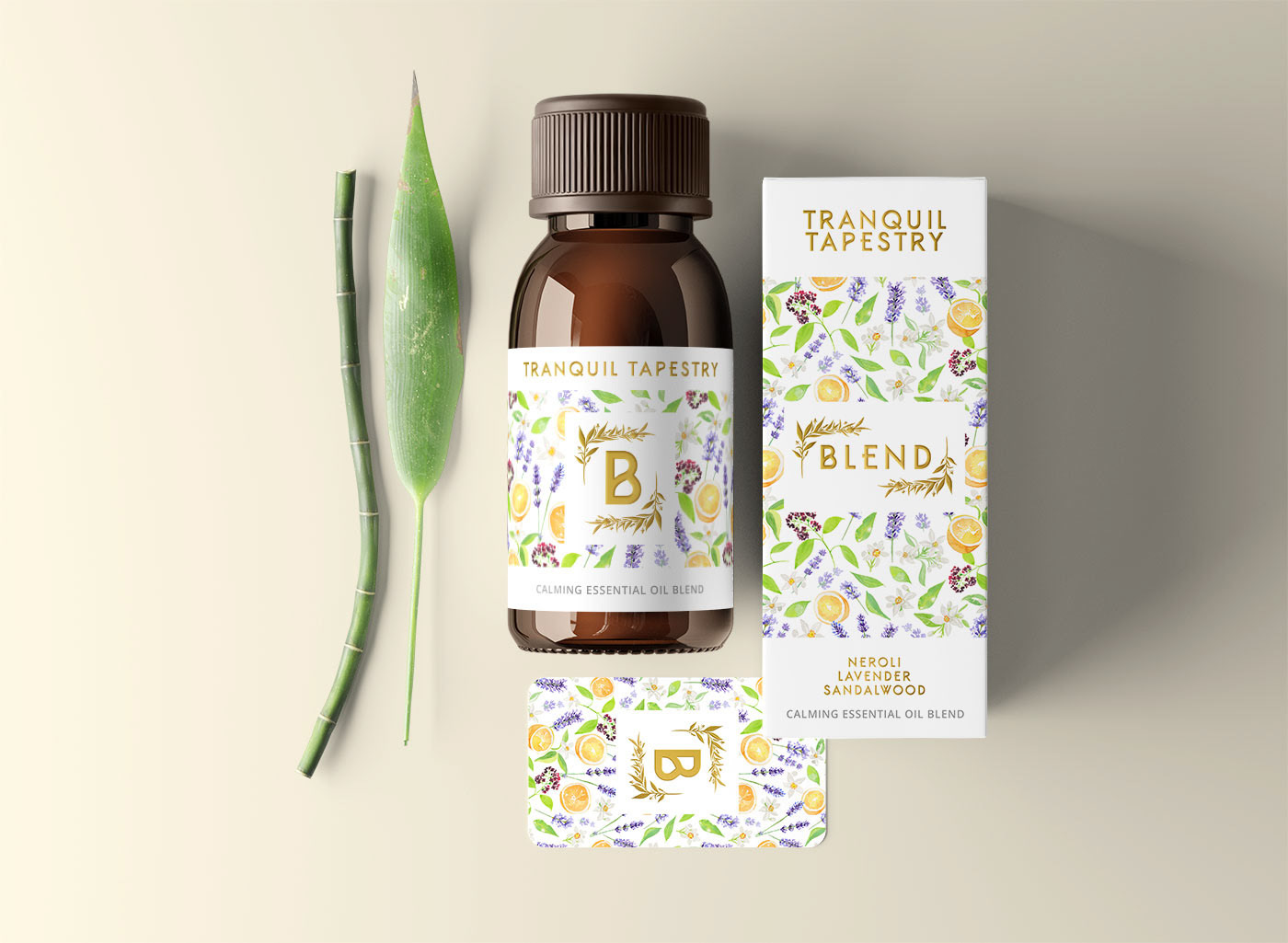 Packaging illustrations for Blend