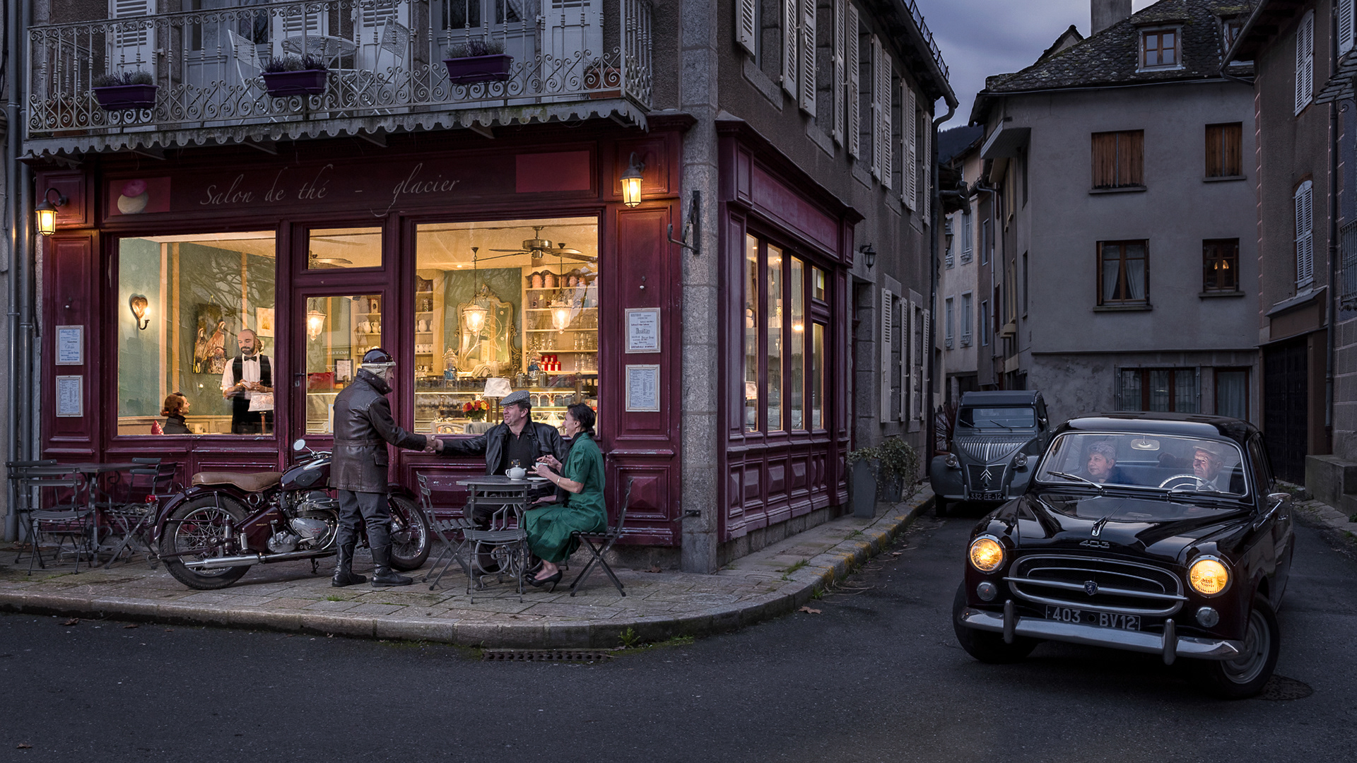 Le salon de thé