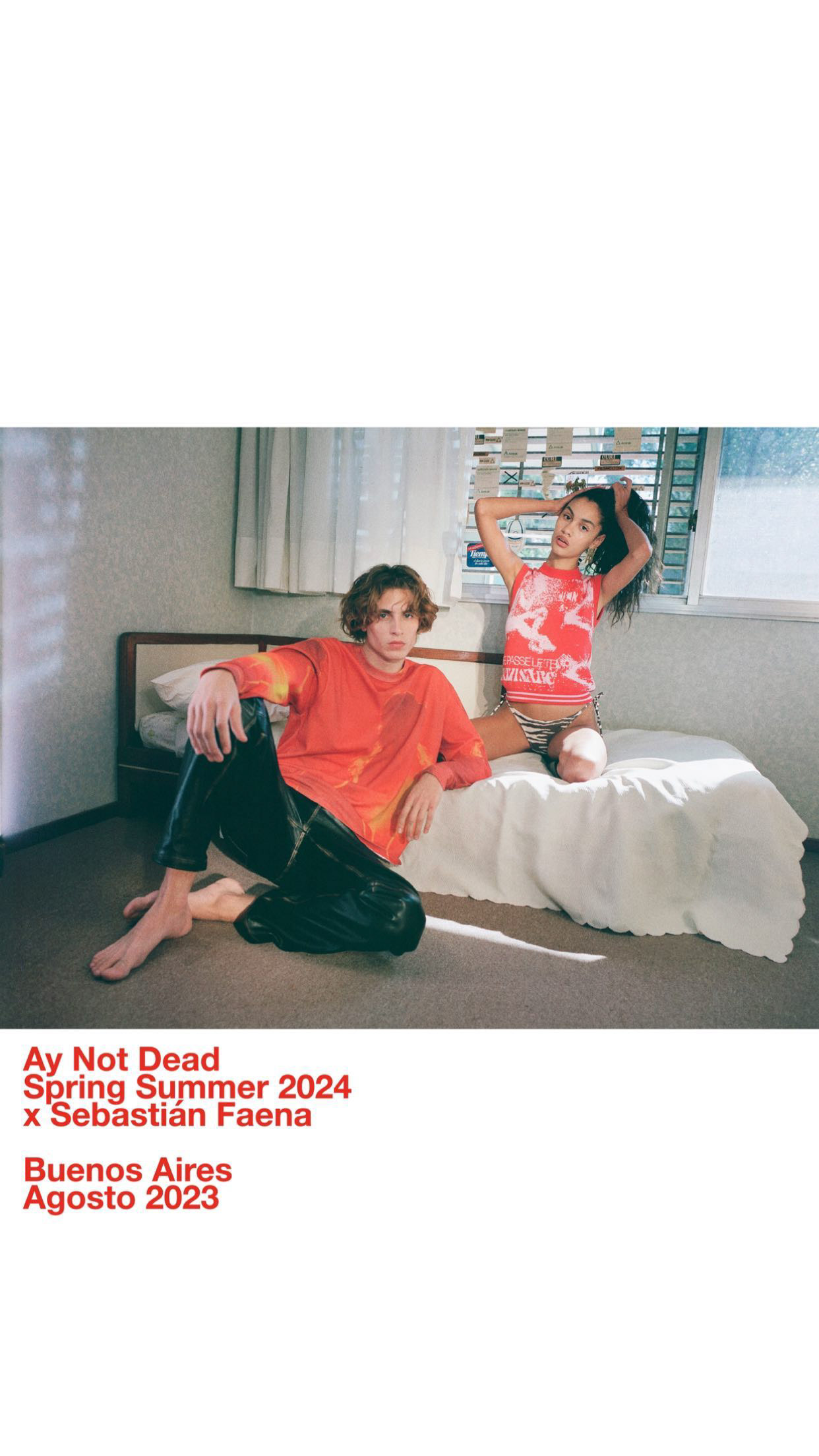 Layla by Sebastián Faena x AY NOT DEAD SS2024