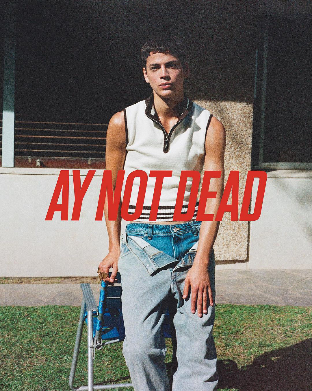 Tobias by Sebastián Faena x AY NOT DEAD SS2024