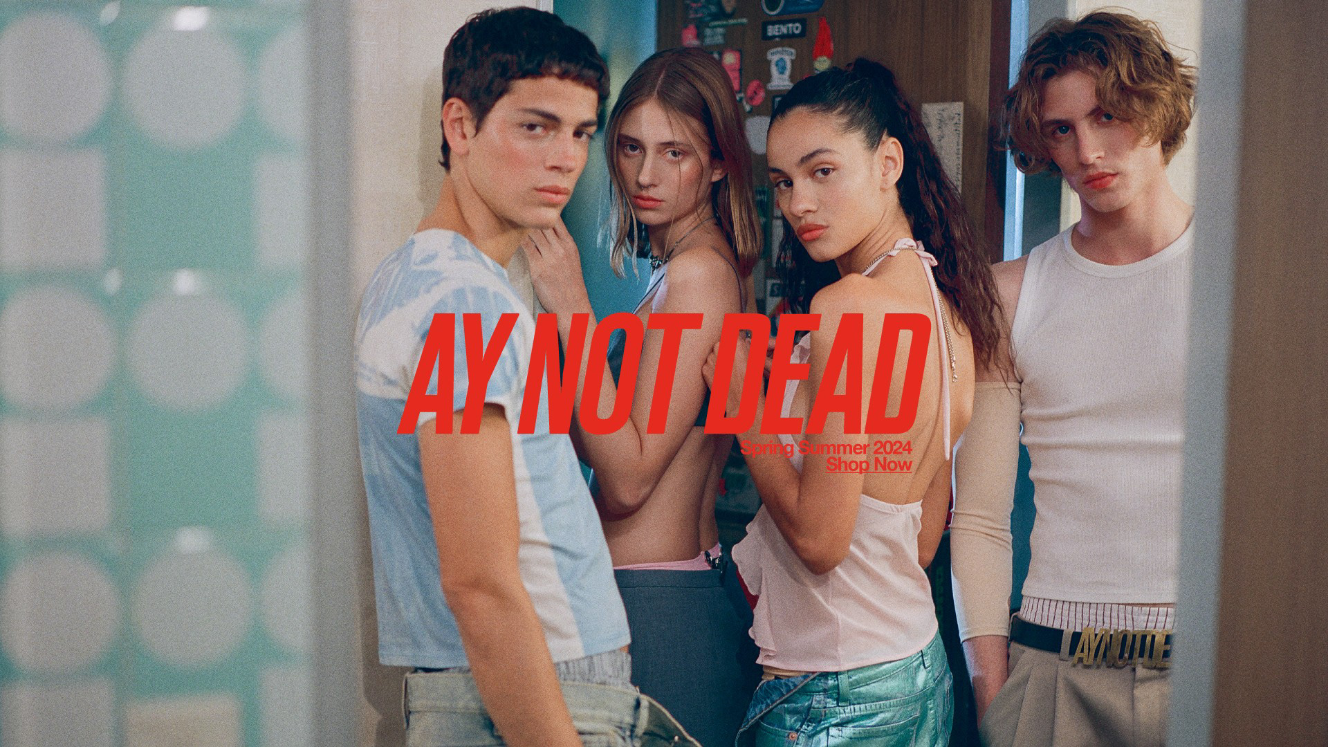 Tobias by Sebastián Faena x AY NOT DEAD SS2024