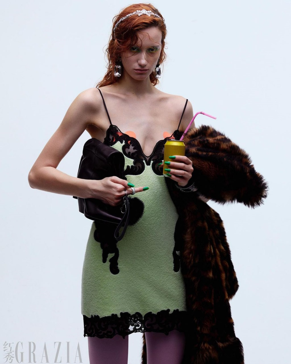 Clara for Grazia China December 2023