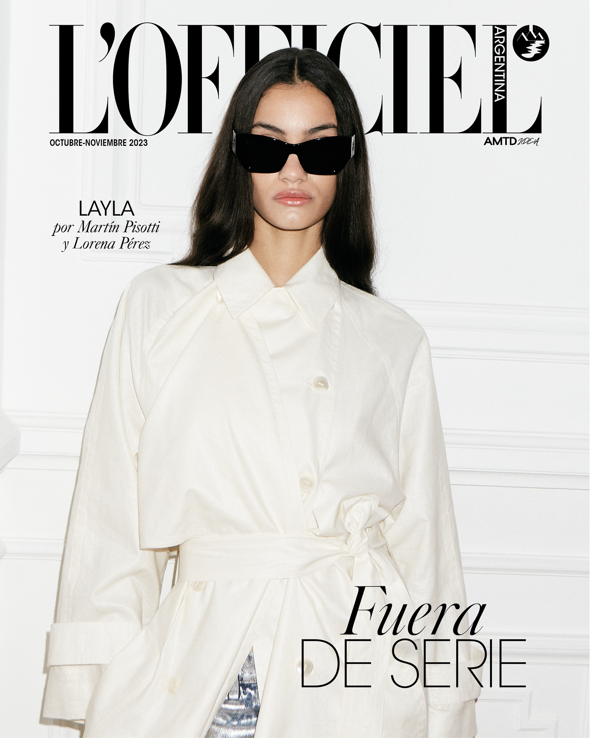 Layla by Martin Pisotti x L'Officiel Oct-Nov 2023 Coverstory