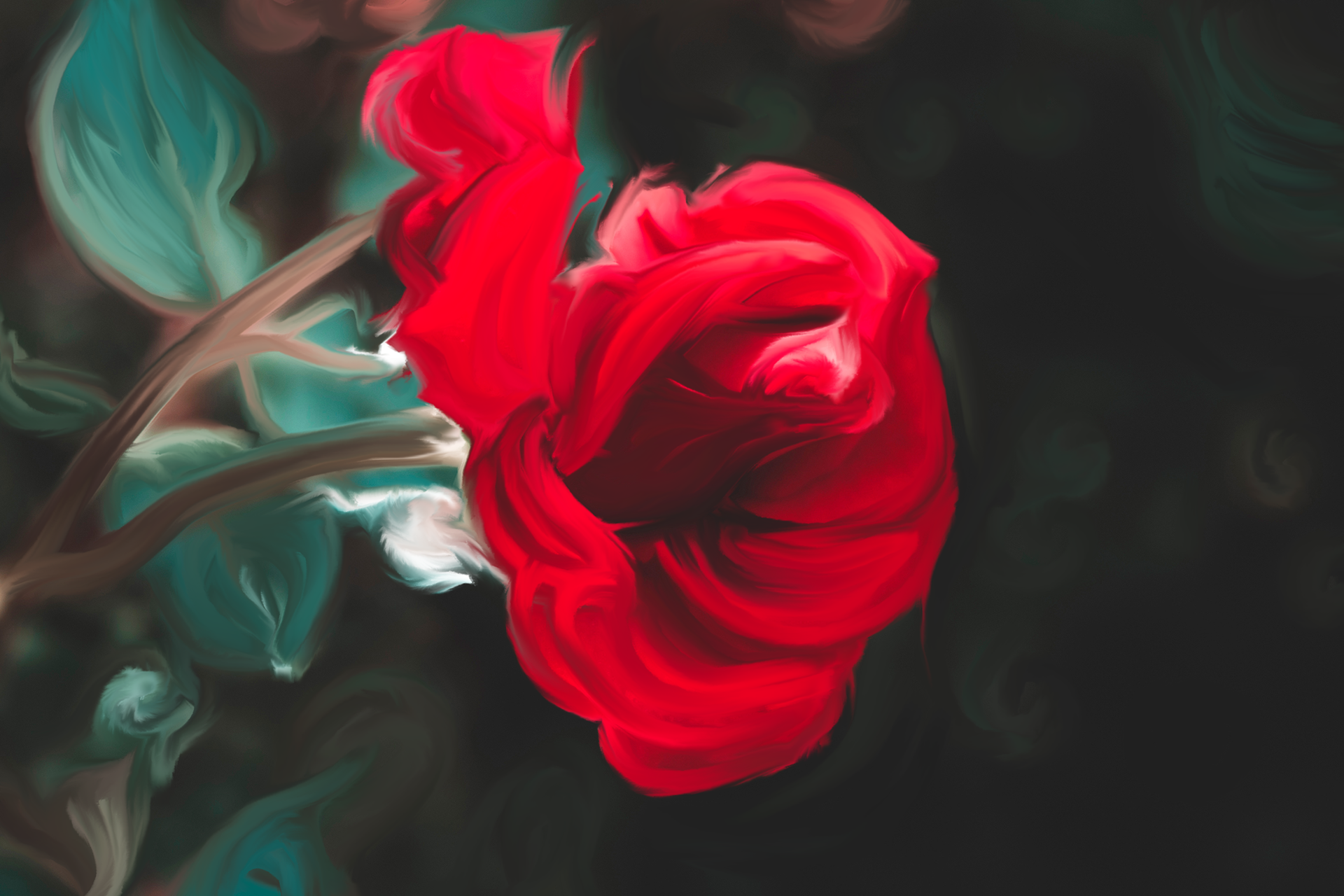 Painted Rose