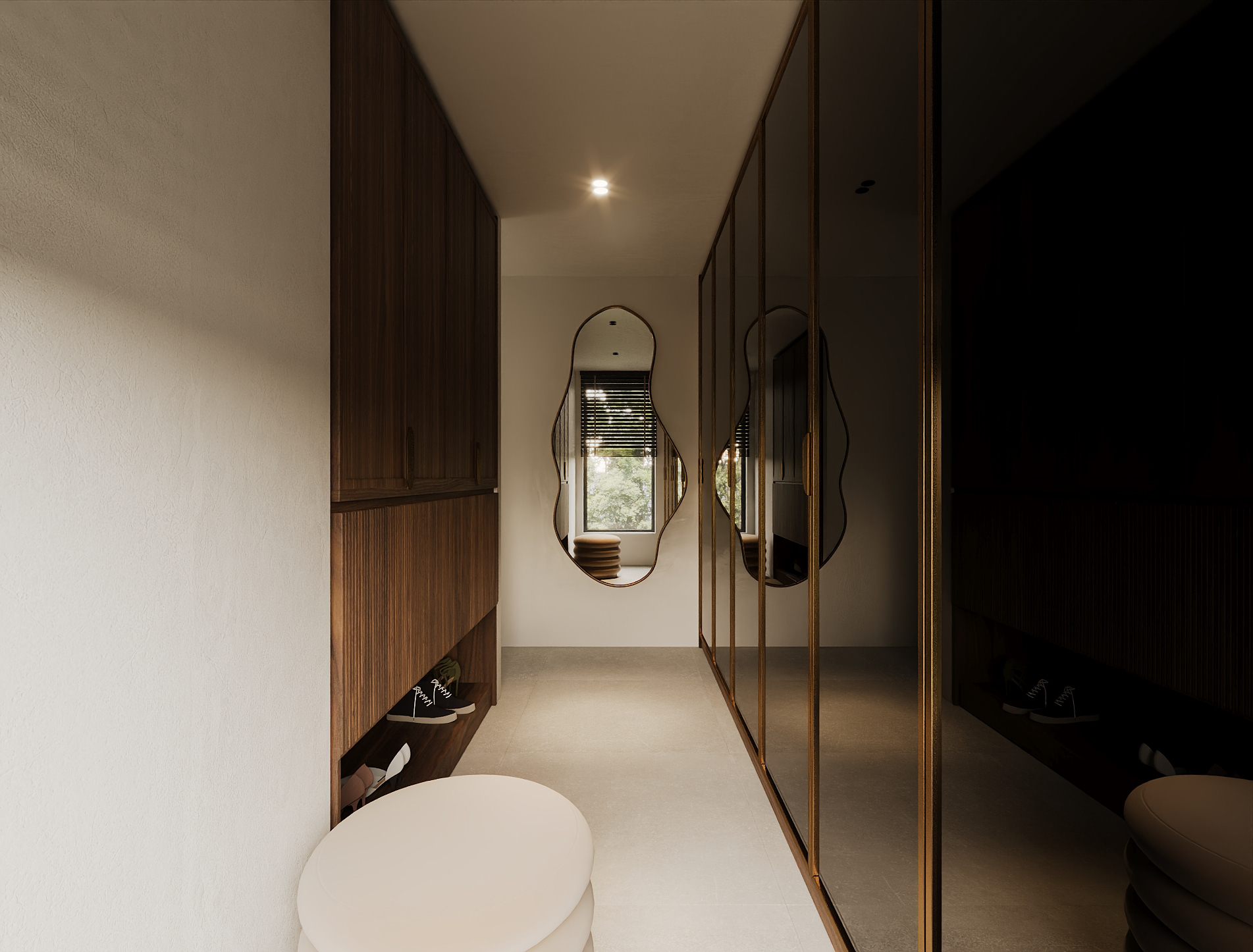 master walk-in closet