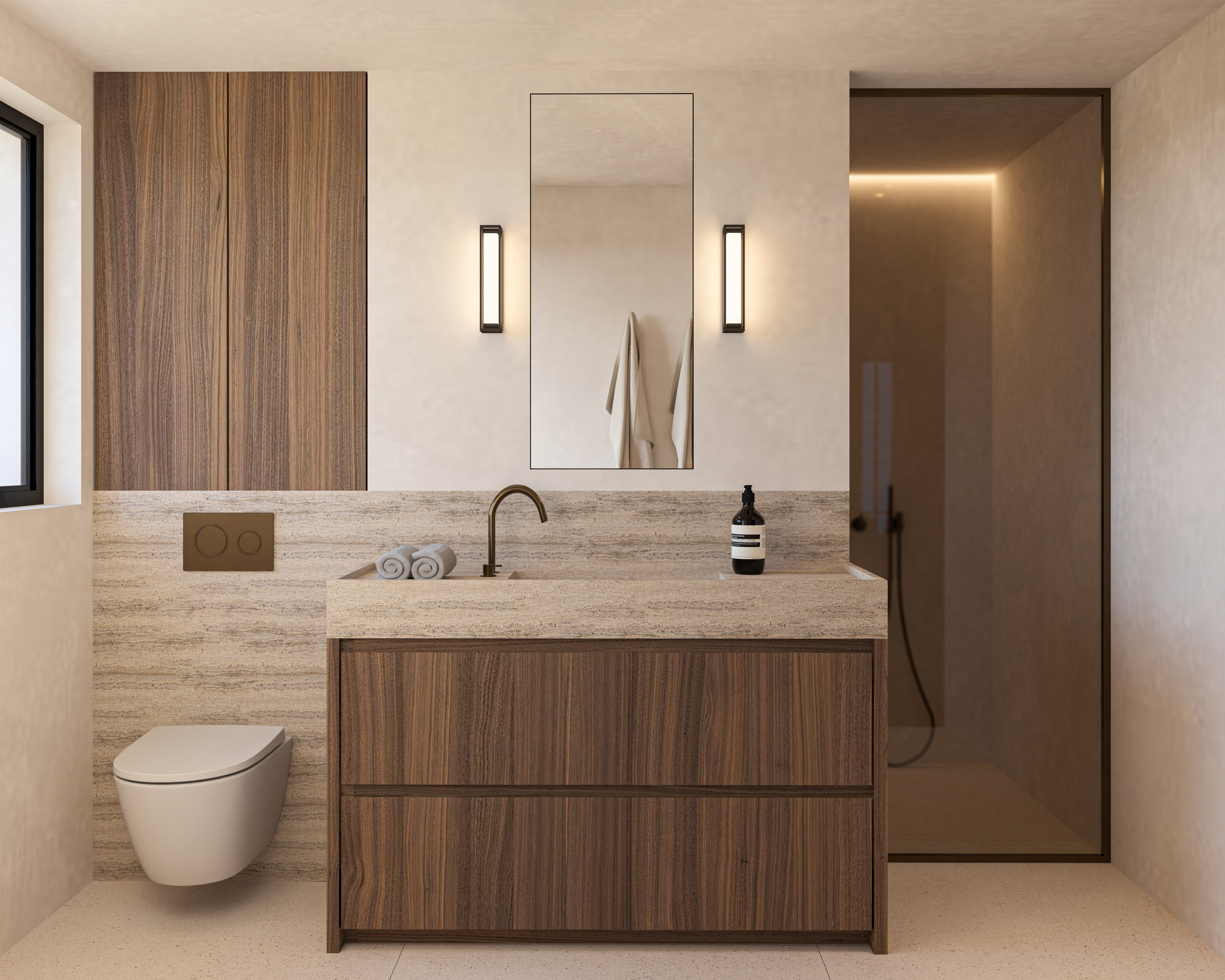 master bathroom