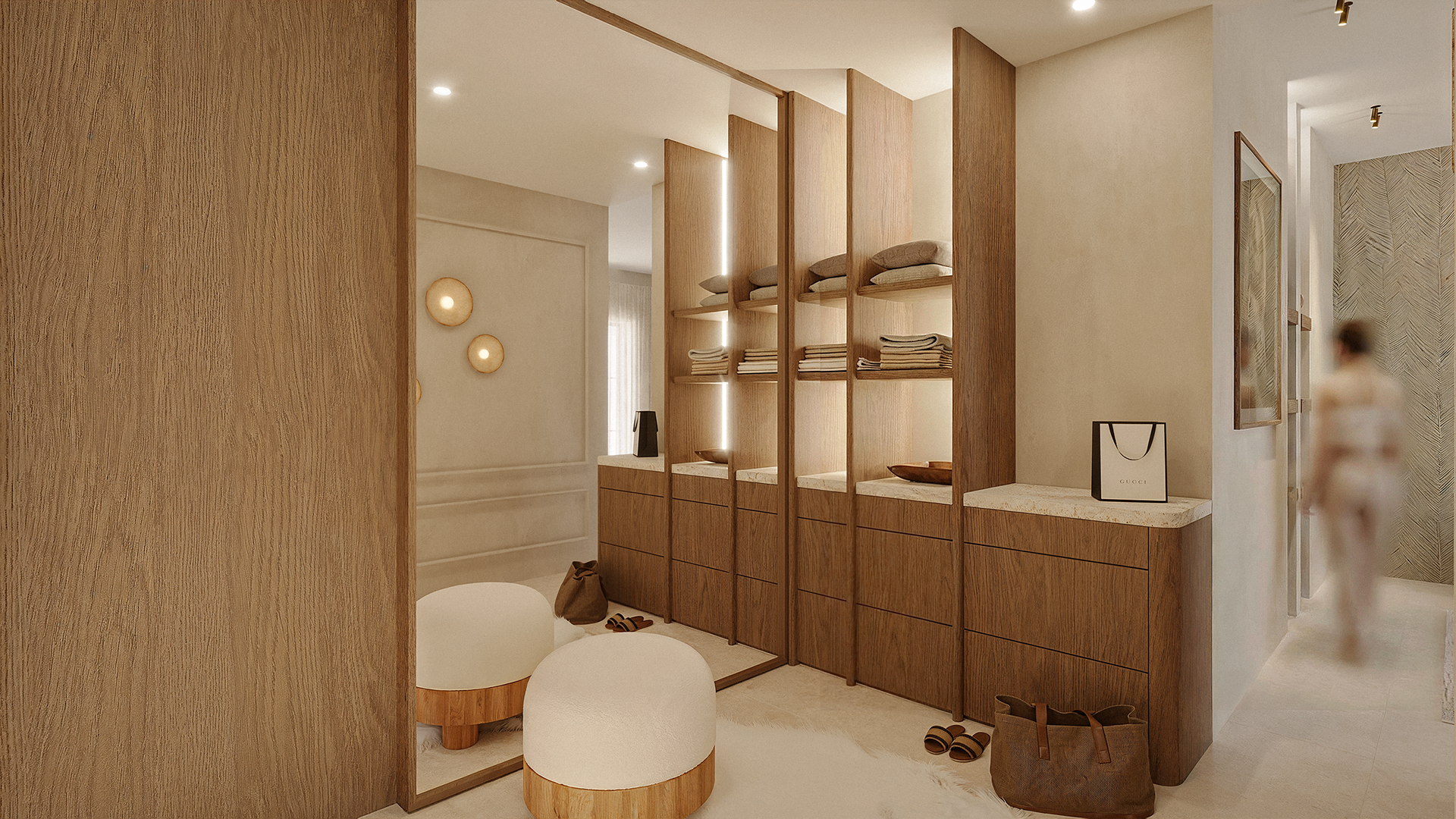 walk-in closet