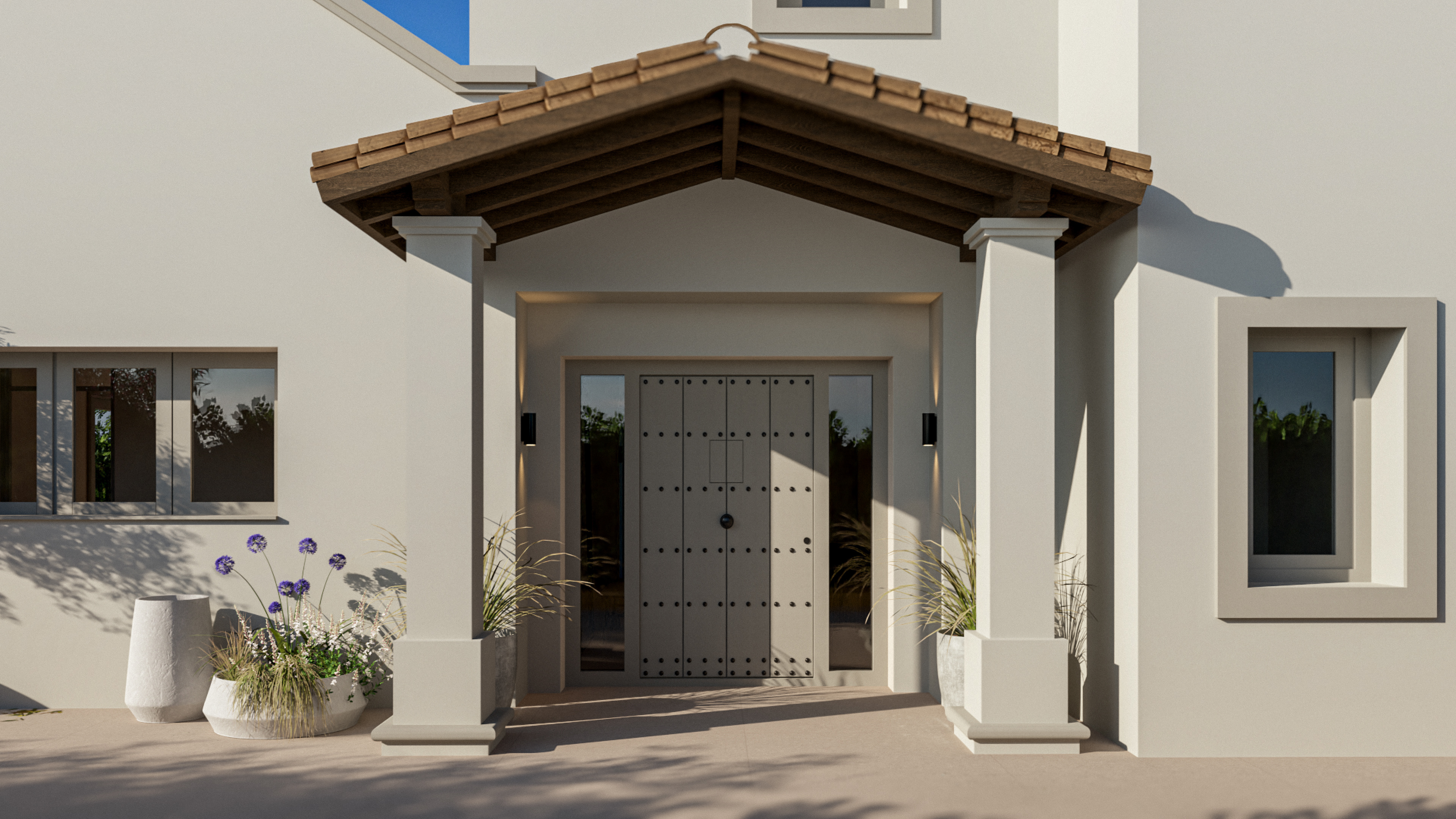 entrance