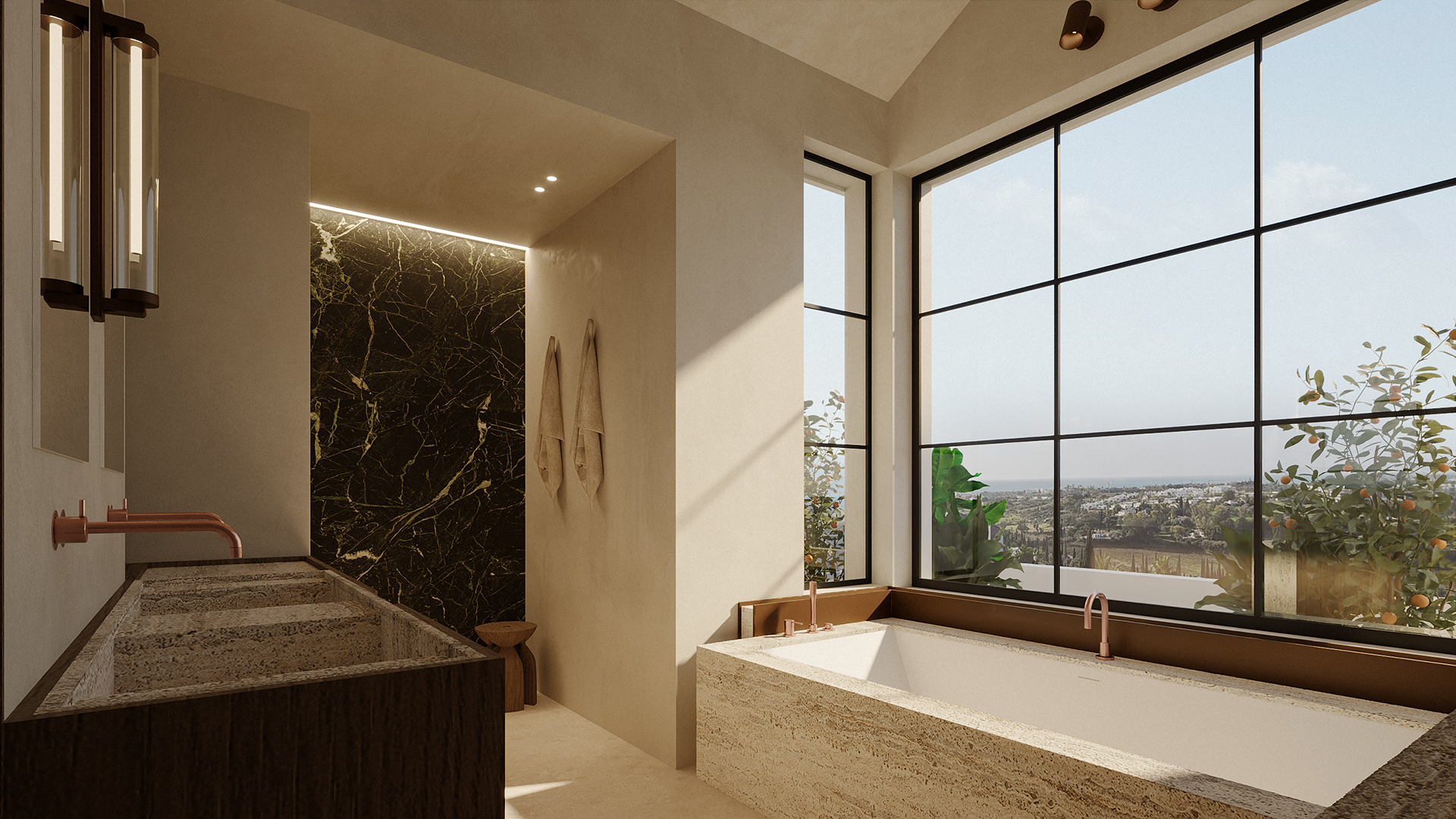 master bathroom