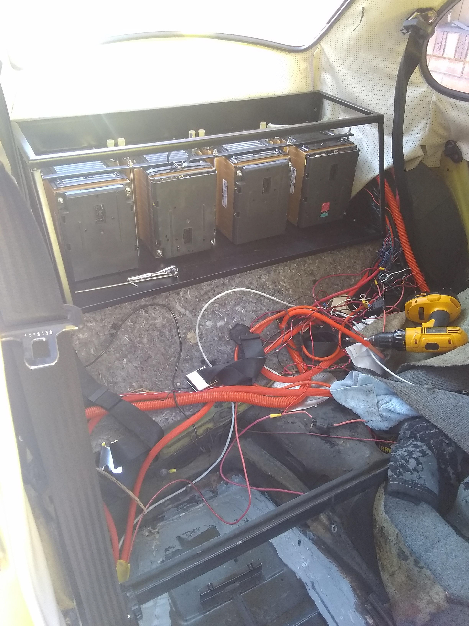 installing batteries