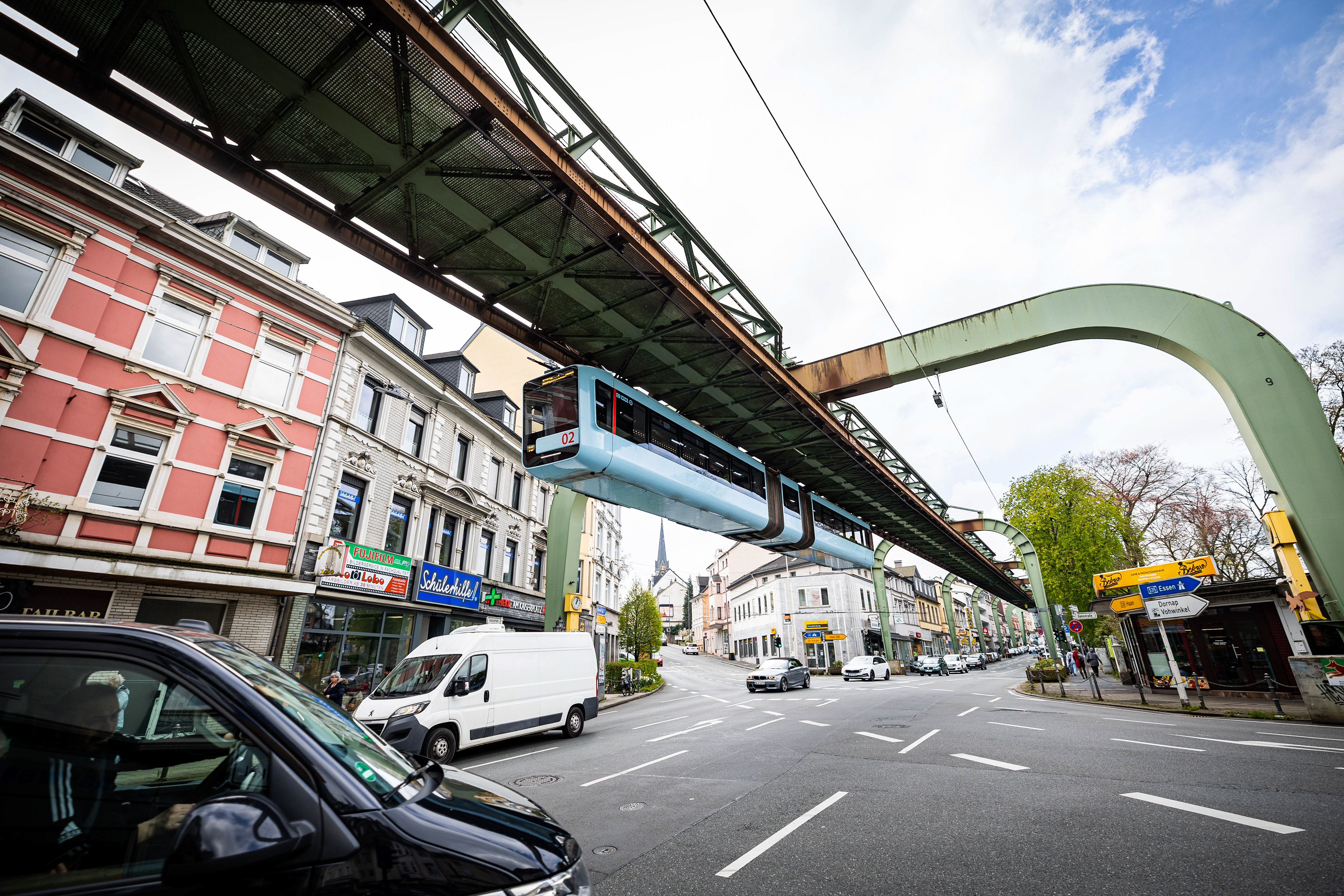 Schwebebahn in Wuppertal (D)