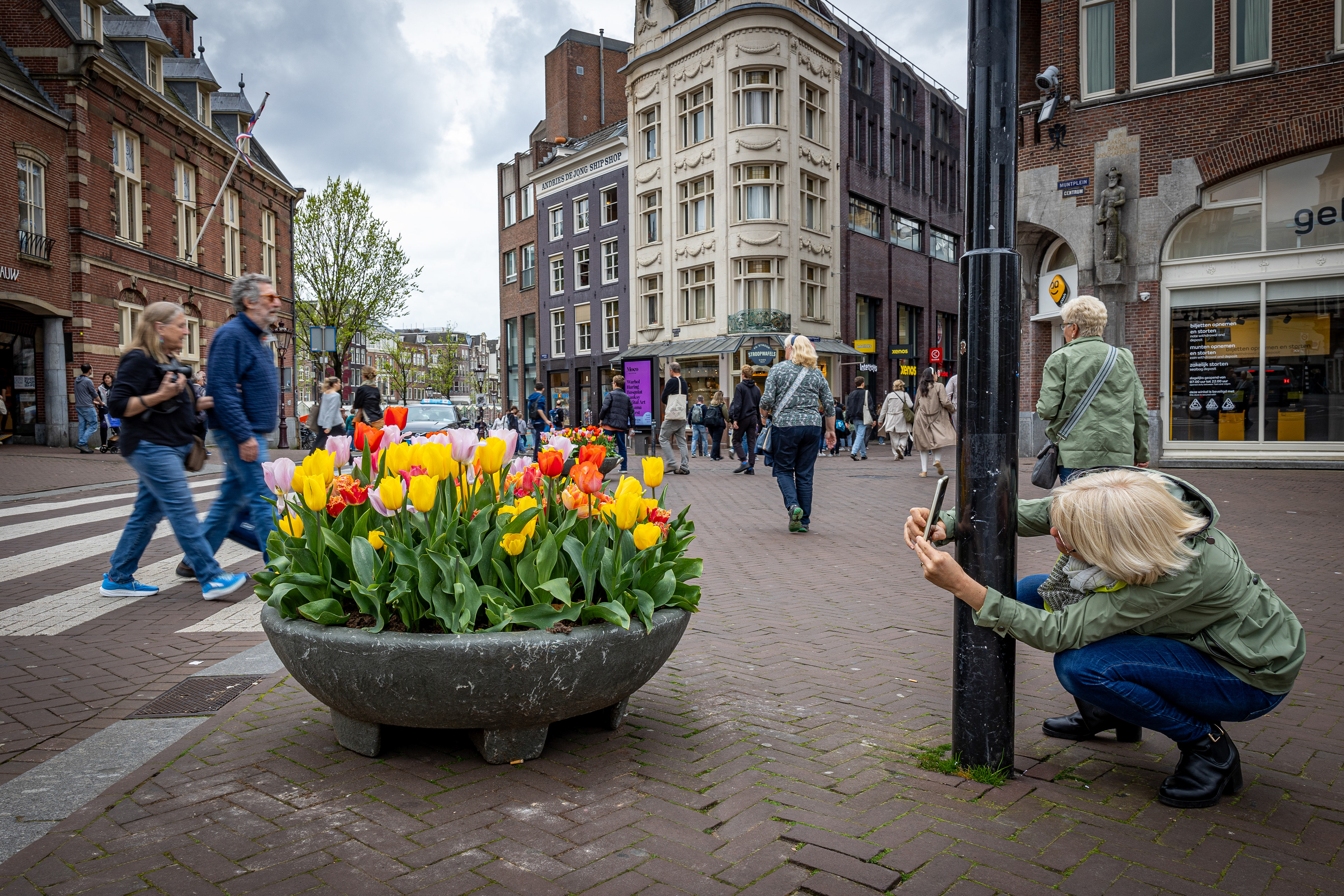 'Tulpenkiekers in Amsterdam'